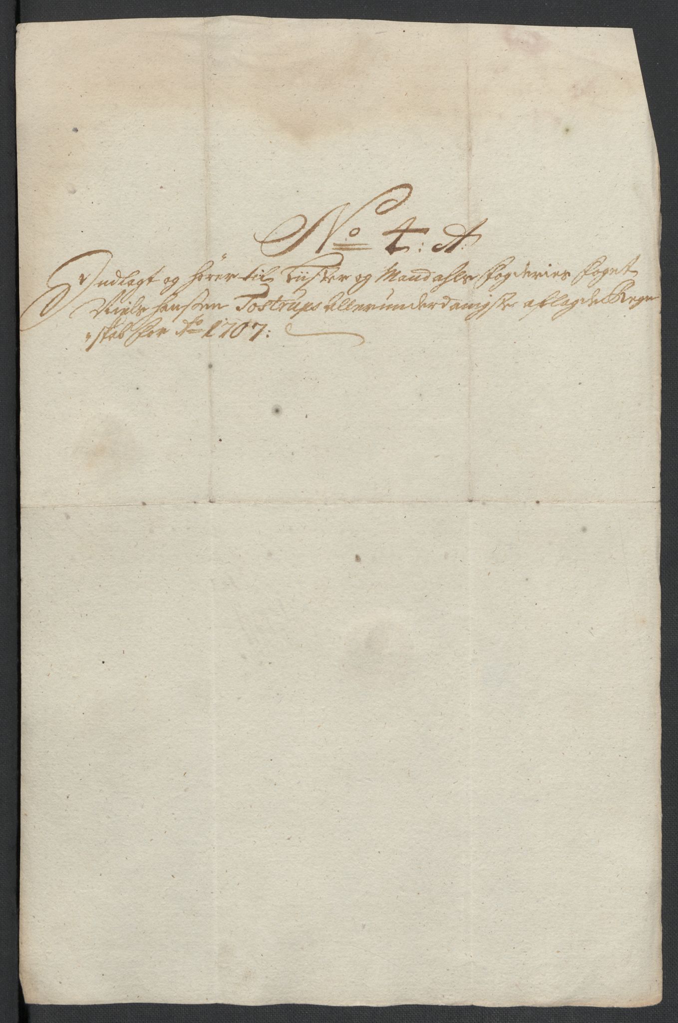 Rentekammeret inntil 1814, Reviderte regnskaper, Fogderegnskap, AV/RA-EA-4092/R43/L2551: Fogderegnskap Lista og Mandal, 1705-1709, s. 435