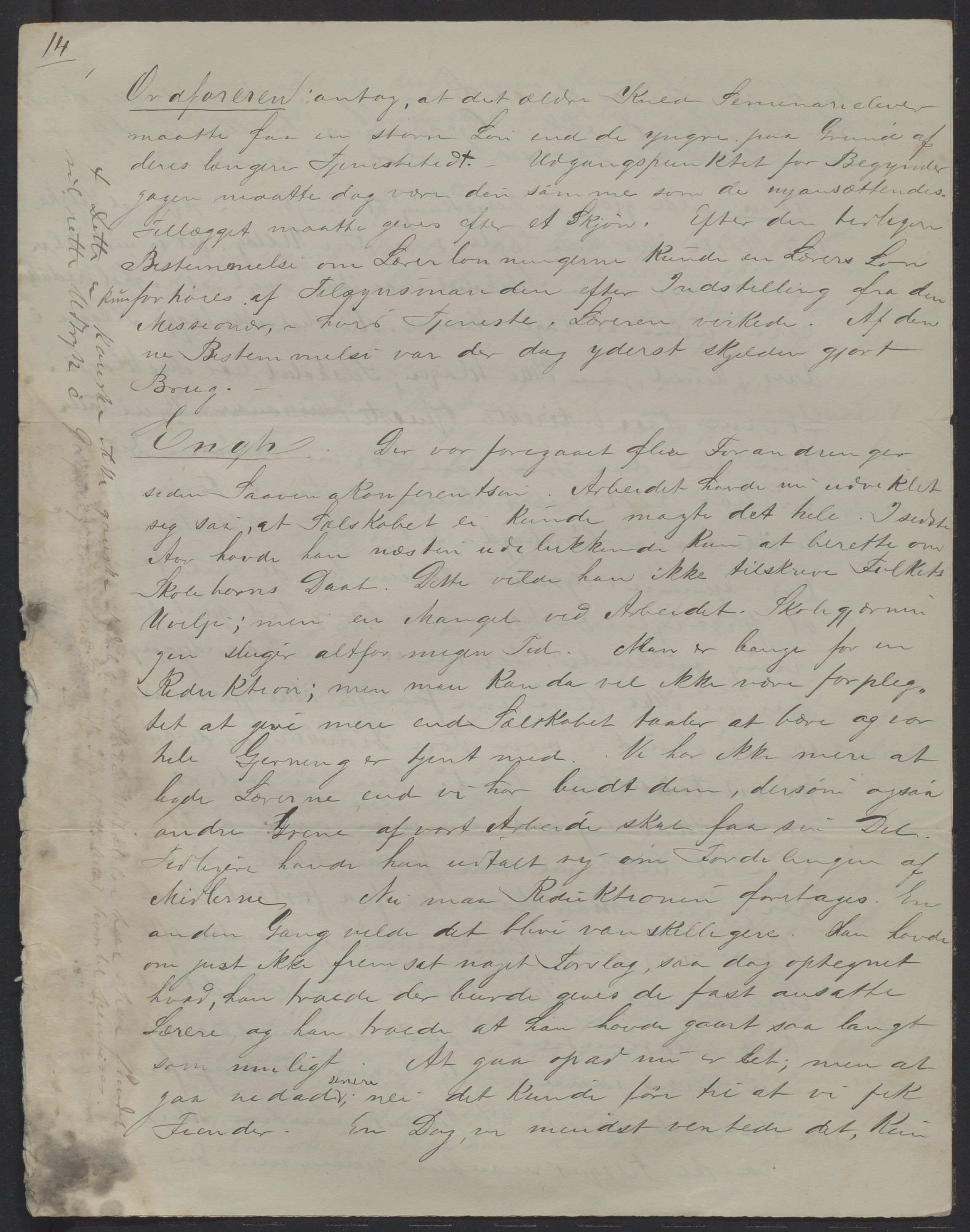 Det Norske Misjonsselskap - hovedadministrasjonen, VID/MA-A-1045/D/Da/Daa/L0036/0009: Konferansereferat og årsberetninger / Konferansereferat fra Madagaskar Innland., 1885