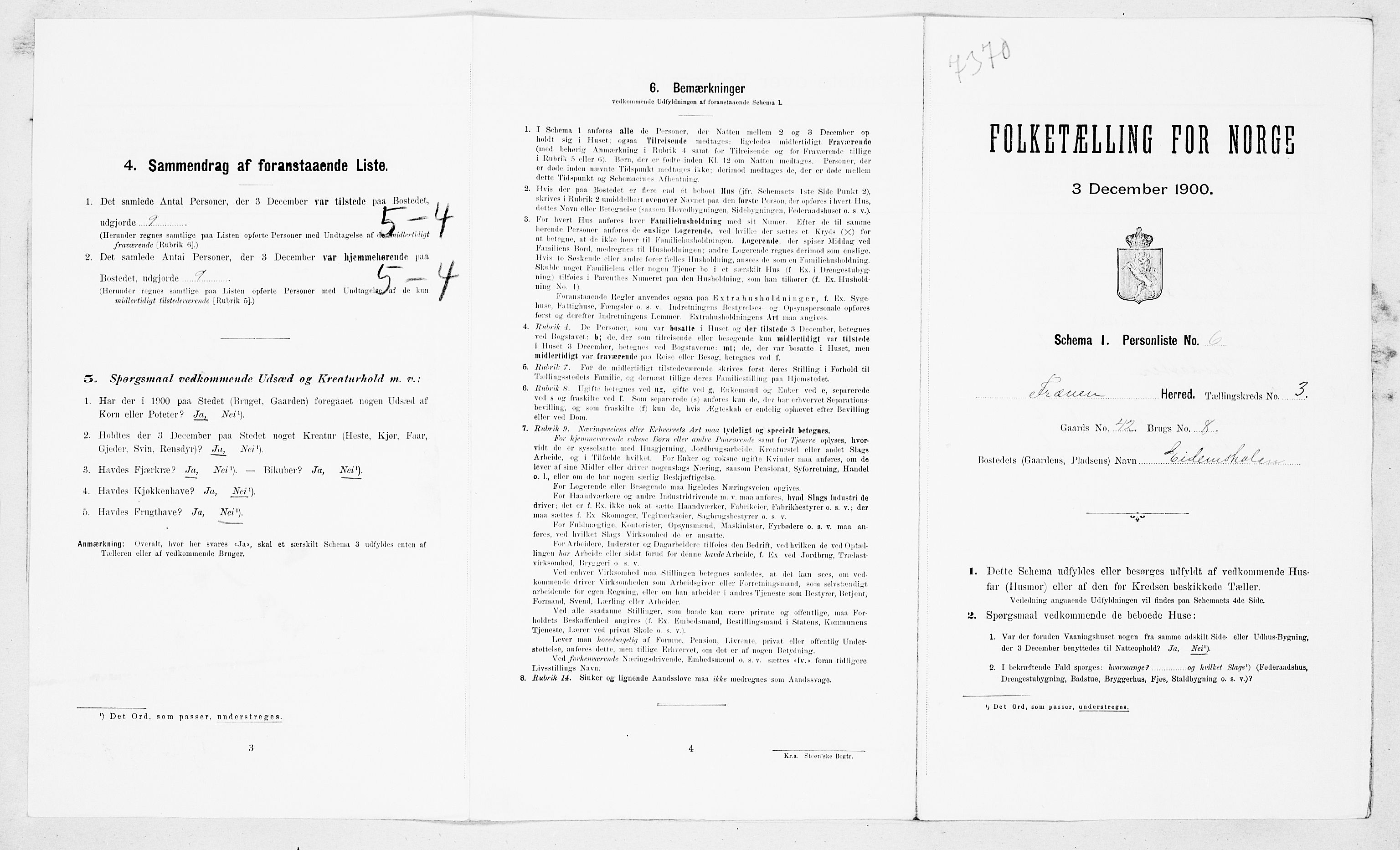SAT, Folketelling 1900 for 1548 Fræna herred, 1900, s. 417