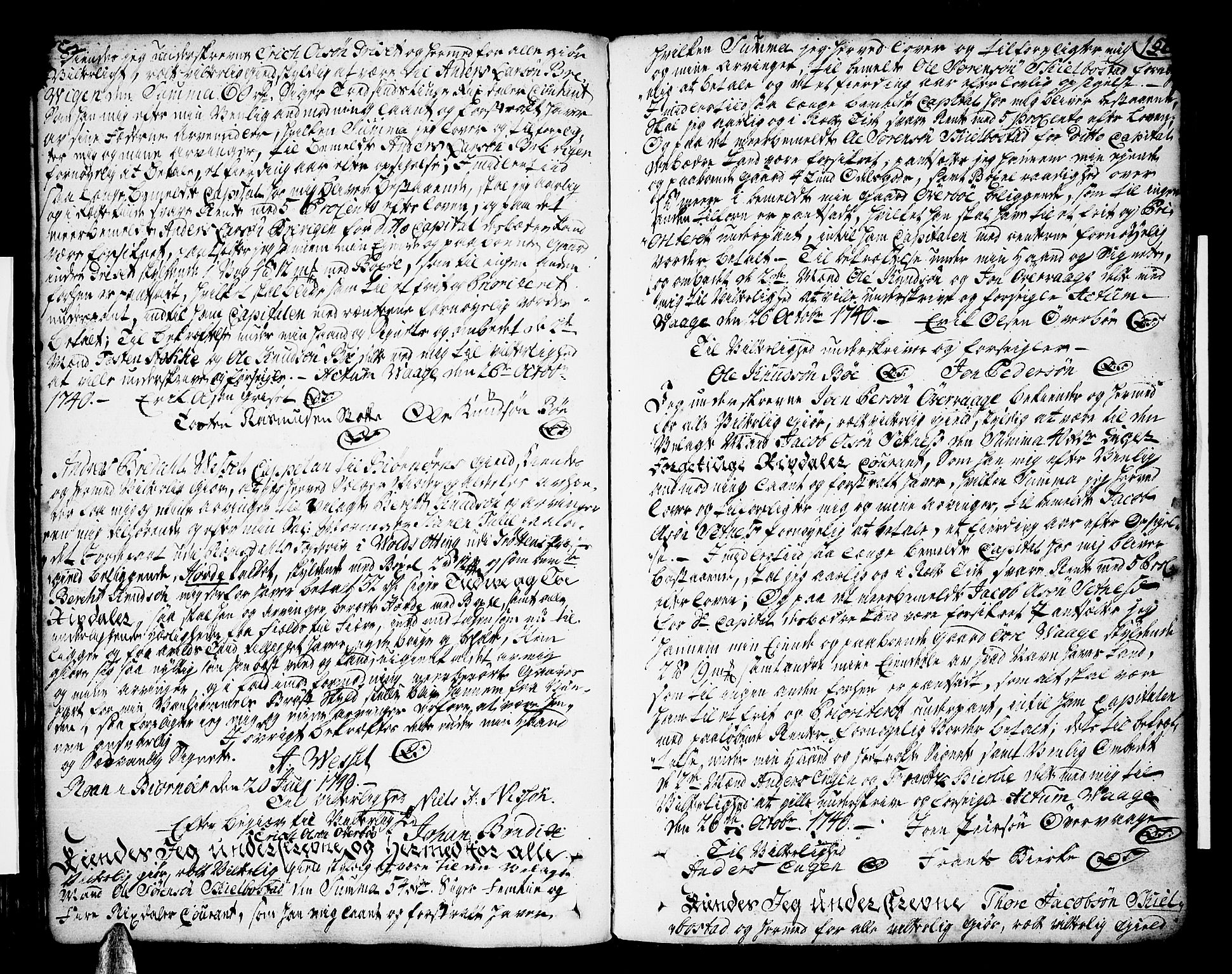 Romsdal sorenskriveri, SAT/A-4149/1/2/2C/L0002: Pantebok nr. 2, 1731-1745, s. 156
