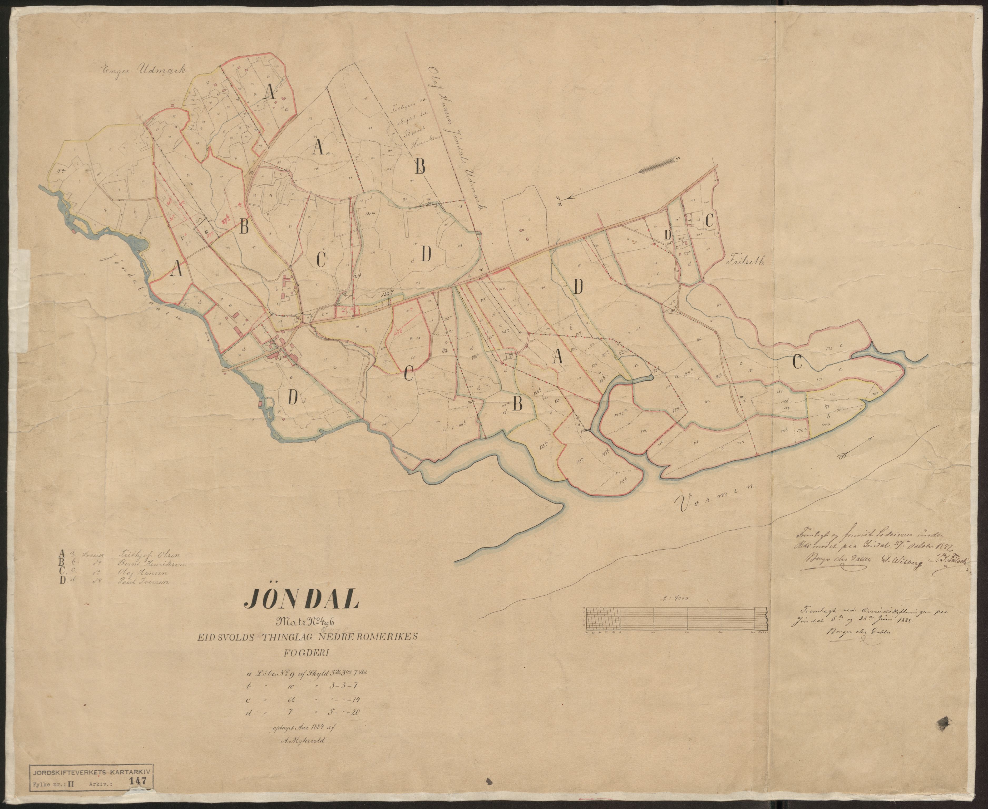 Jordskifteverkets kartarkiv, AV/RA-S-3929/T, 1859-1988, s. 201