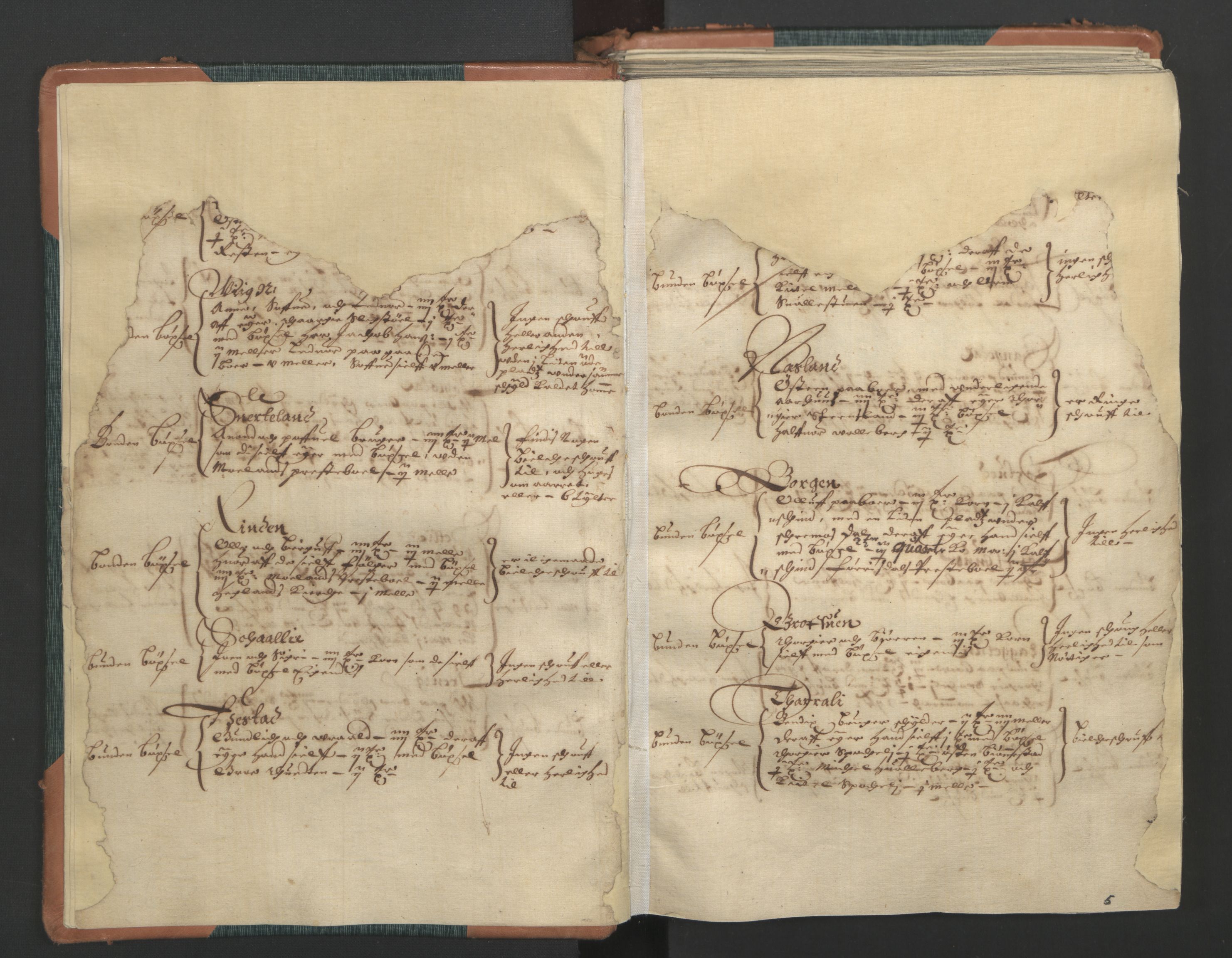 Rentekammeret inntil 1814, Realistisk ordnet avdeling, AV/RA-EA-4070/L/L0017: Skien lagdømme. Alminnelig jordebok for Telemark, Bamble og Numedal, 1661, s. 4b-5a