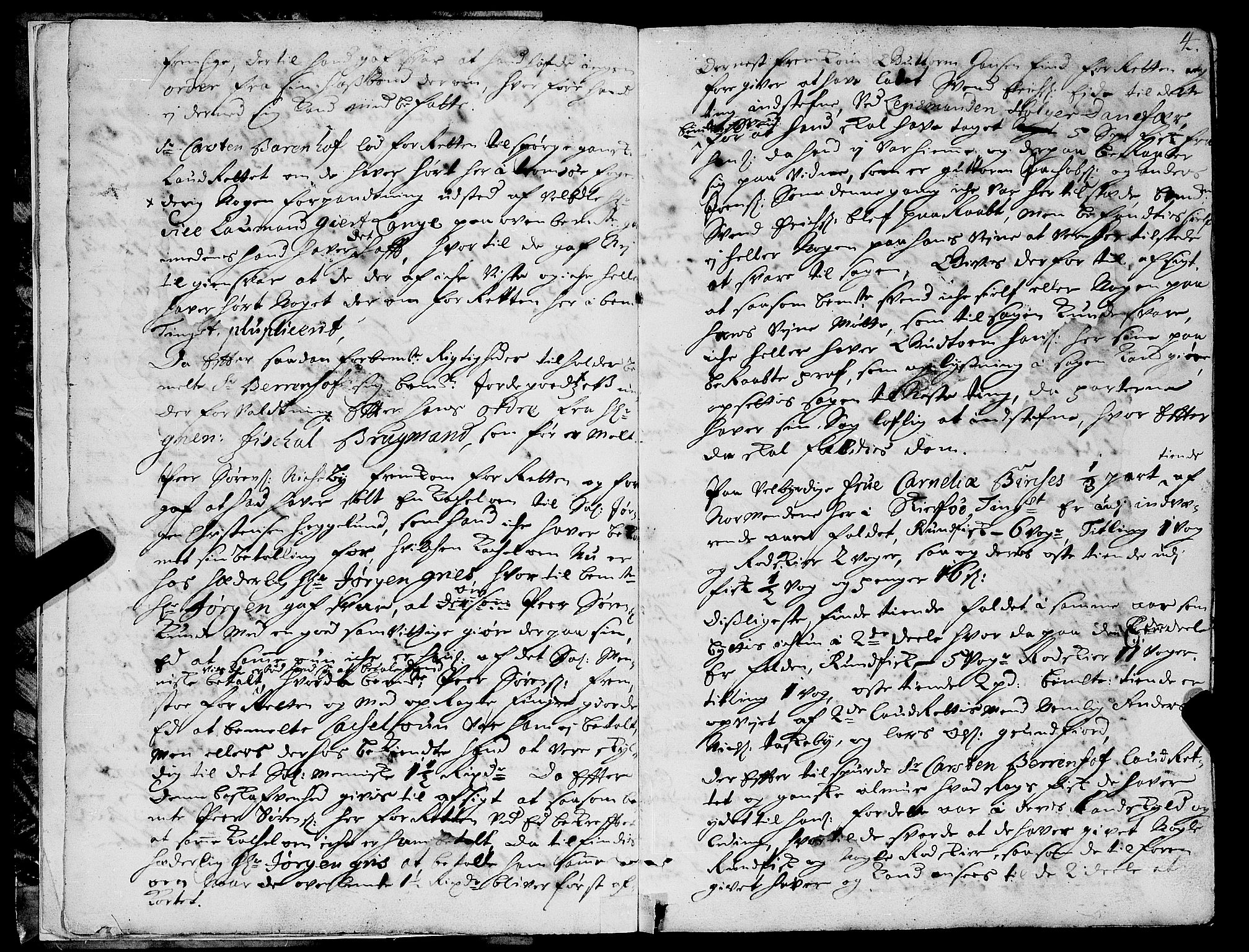 Sorenskriveren i Tromsø (-1755), SATØ/S-0262, 1707-1728, s. 3b-4a
