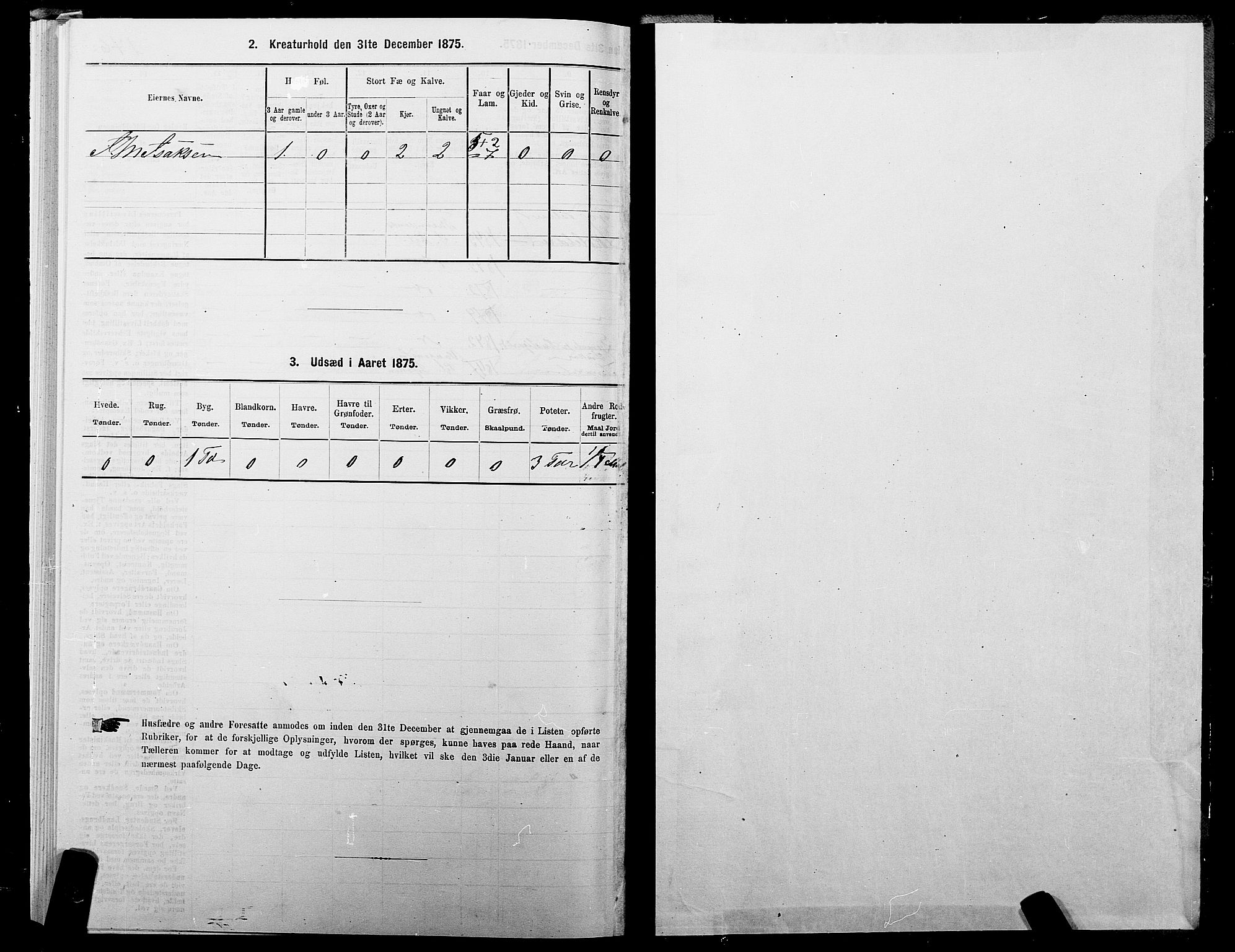 SATØ, Folketelling 1875 for 1914P Trondenes prestegjeld, 1875