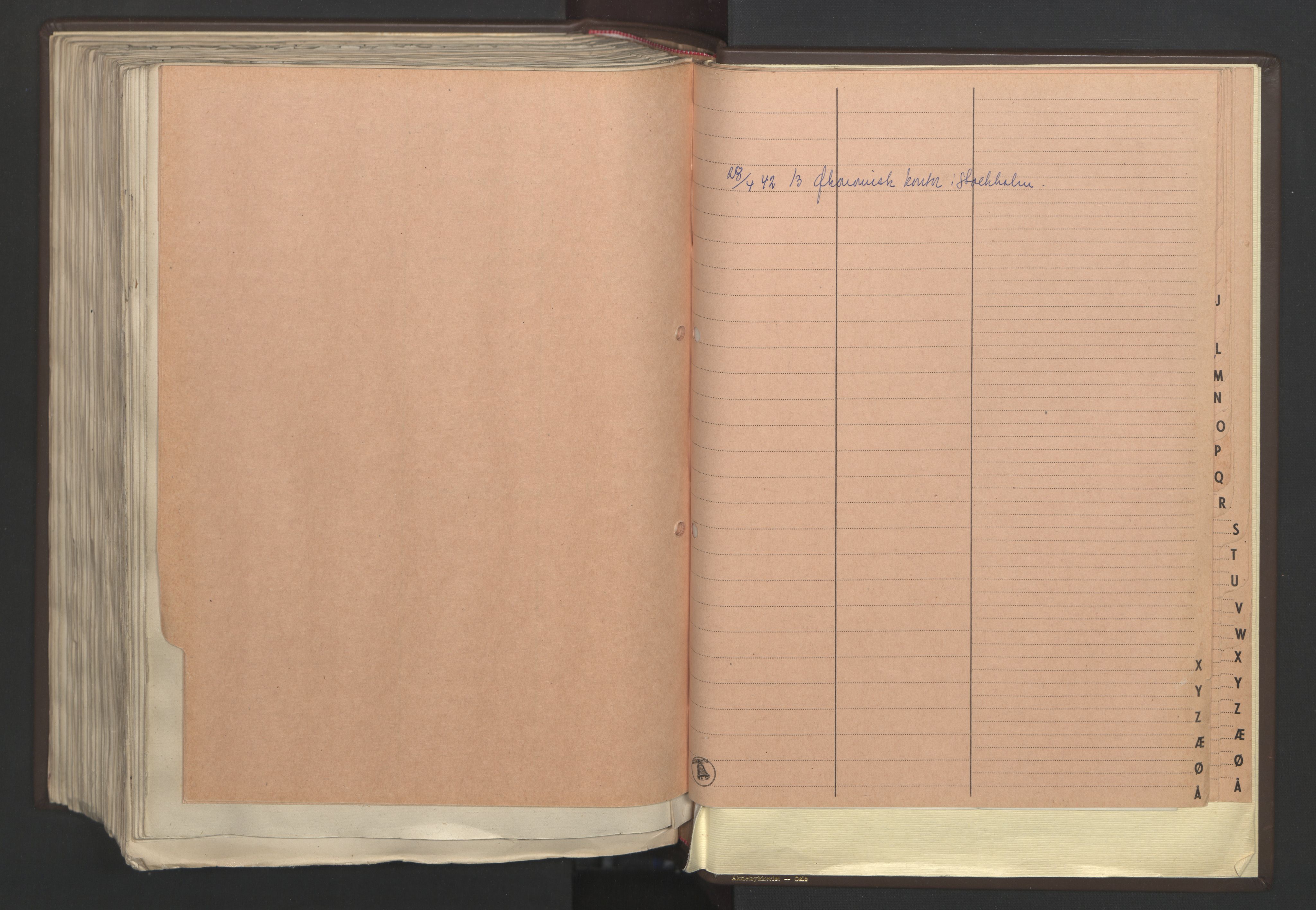 Statsministerens kontor, AV/RA-S-1005/A/Aa/L0002: Referat fra regjeringskonferanser, 1942-1943