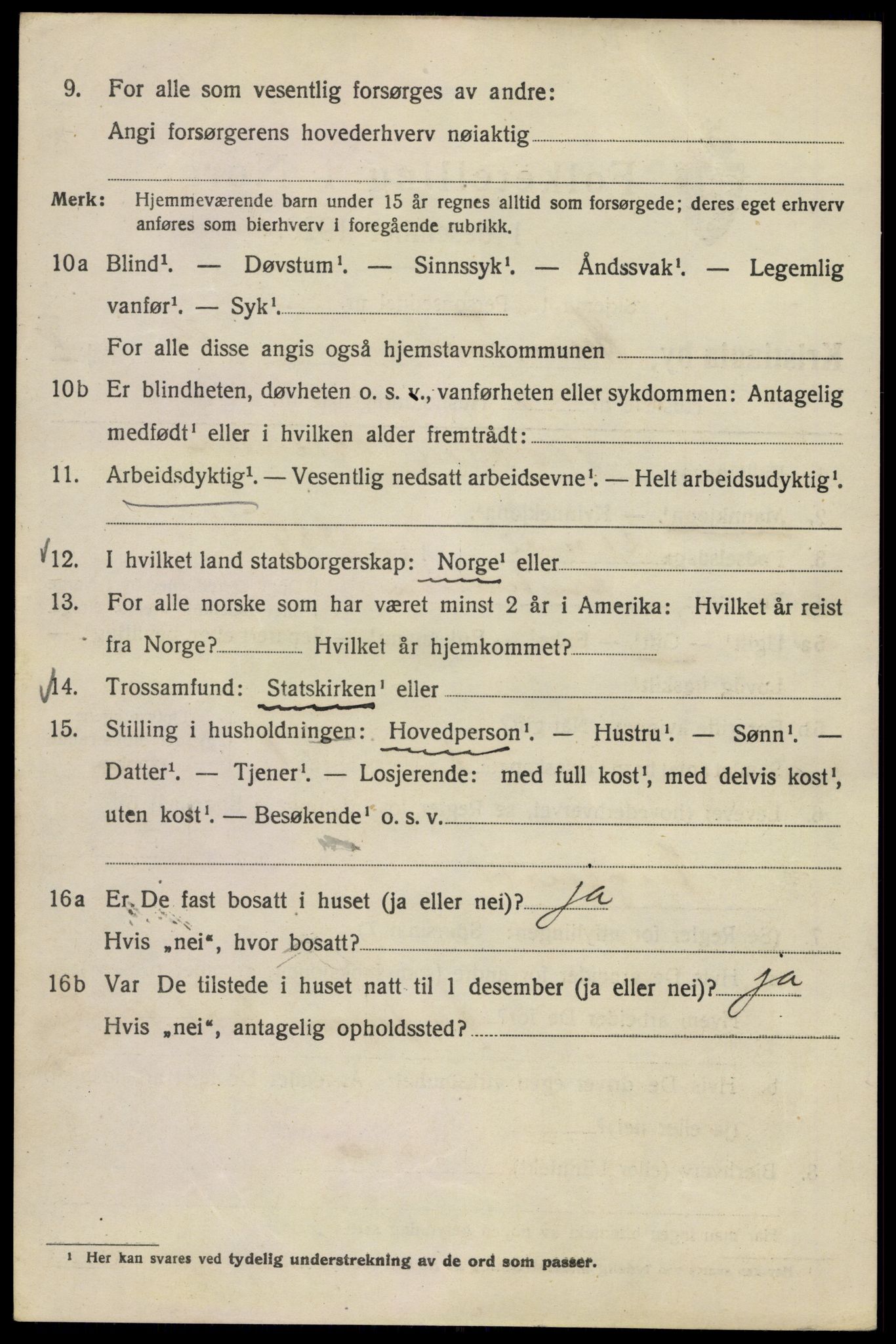 SAO, Folketelling 1920 for 0301 Kristiania kjøpstad, 1920, s. 289106