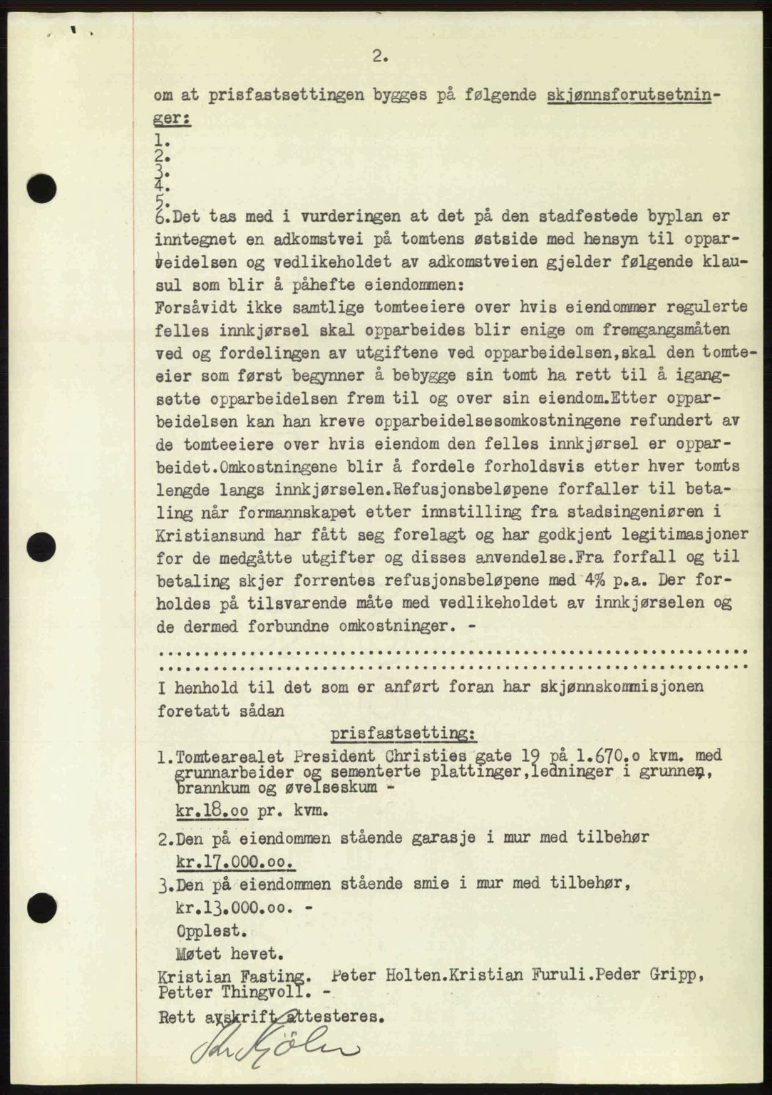 Kristiansund byfogd, AV/SAT-A-4587/A/27: Pantebok nr. 46, 1949-1950, Dagboknr: 1429/1949