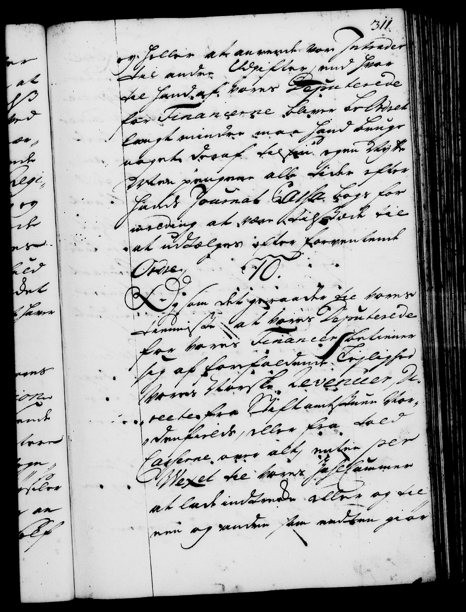 Rentekammeret, Kammerkanselliet, AV/RA-EA-3111/G/Gg/Ggi/L0001: Norsk instruksjonsprotokoll med register (merket RK 53.34), 1720-1729, s. 311