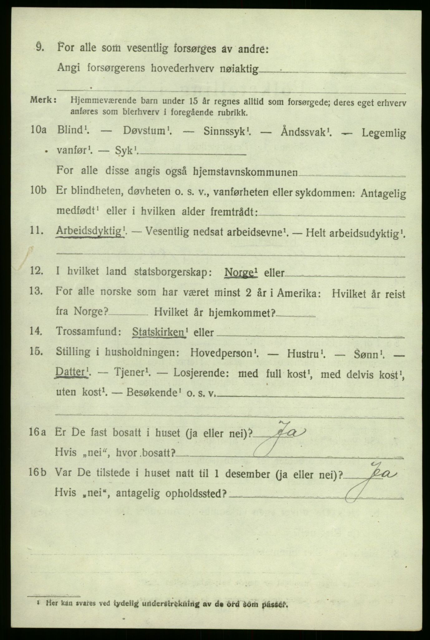SAB, Folketelling 1920 for 1416 Kyrkjebø herred, 1920, s. 5968