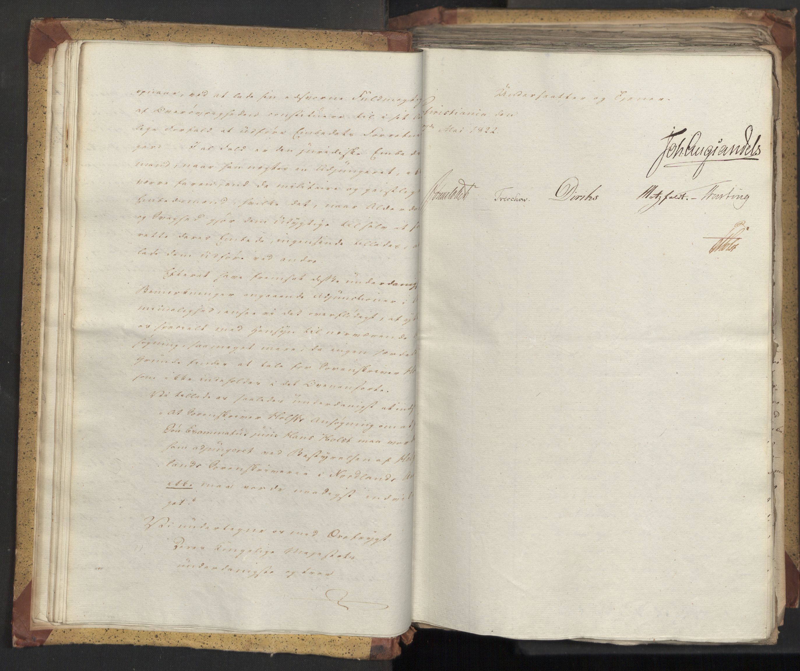 Statsrådsavdelingen i Stockholm, AV/RA-S-1003/D/Da/L0031: Regjeringsinnstillinger nr. 5932-6139, 1822, s. 25