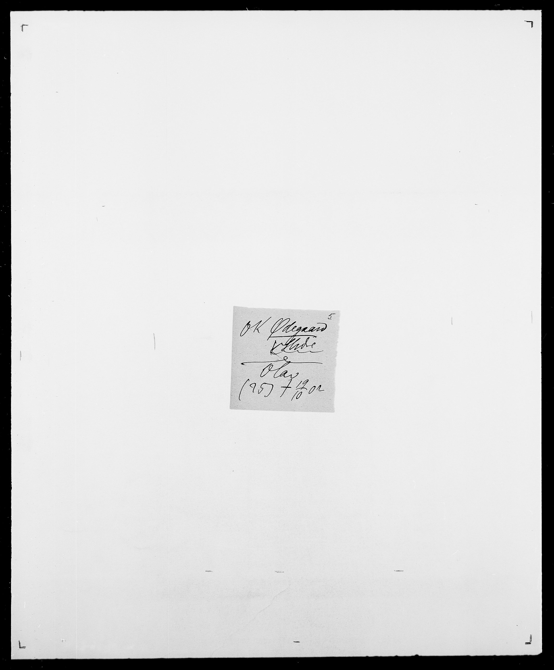 Delgobe, Charles Antoine - samling, AV/SAO-PAO-0038/D/Da/L0043: Wulfsberg - v. Zanten, s. 250