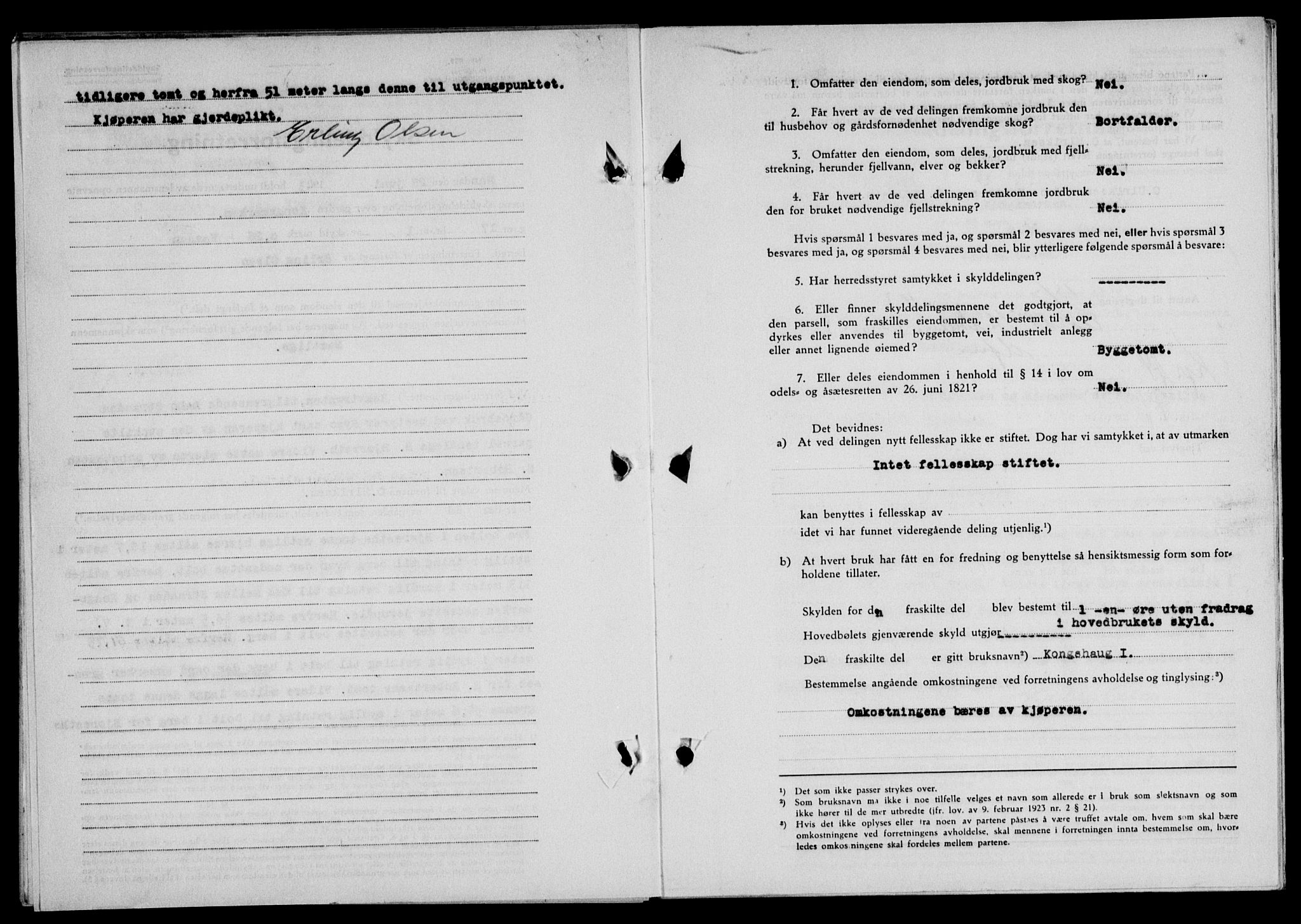 Lofoten sorenskriveri, SAT/A-0017/1/2/2C/L0011a: Pantebok nr. 11a, 1943-1943, Dagboknr: 877/1943