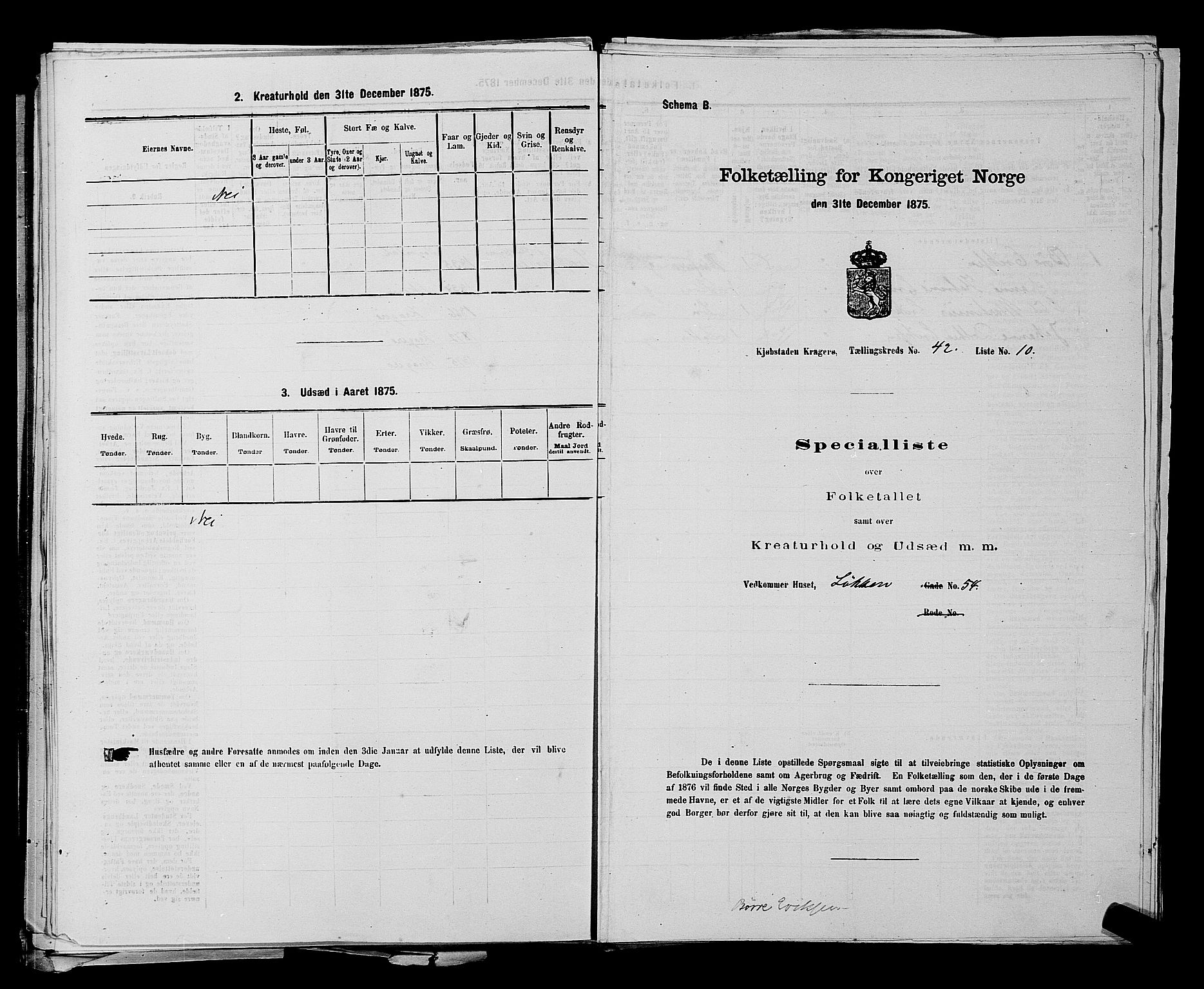 SAKO, Folketelling 1875 for 0801P Kragerø prestegjeld, 1875, s. 937