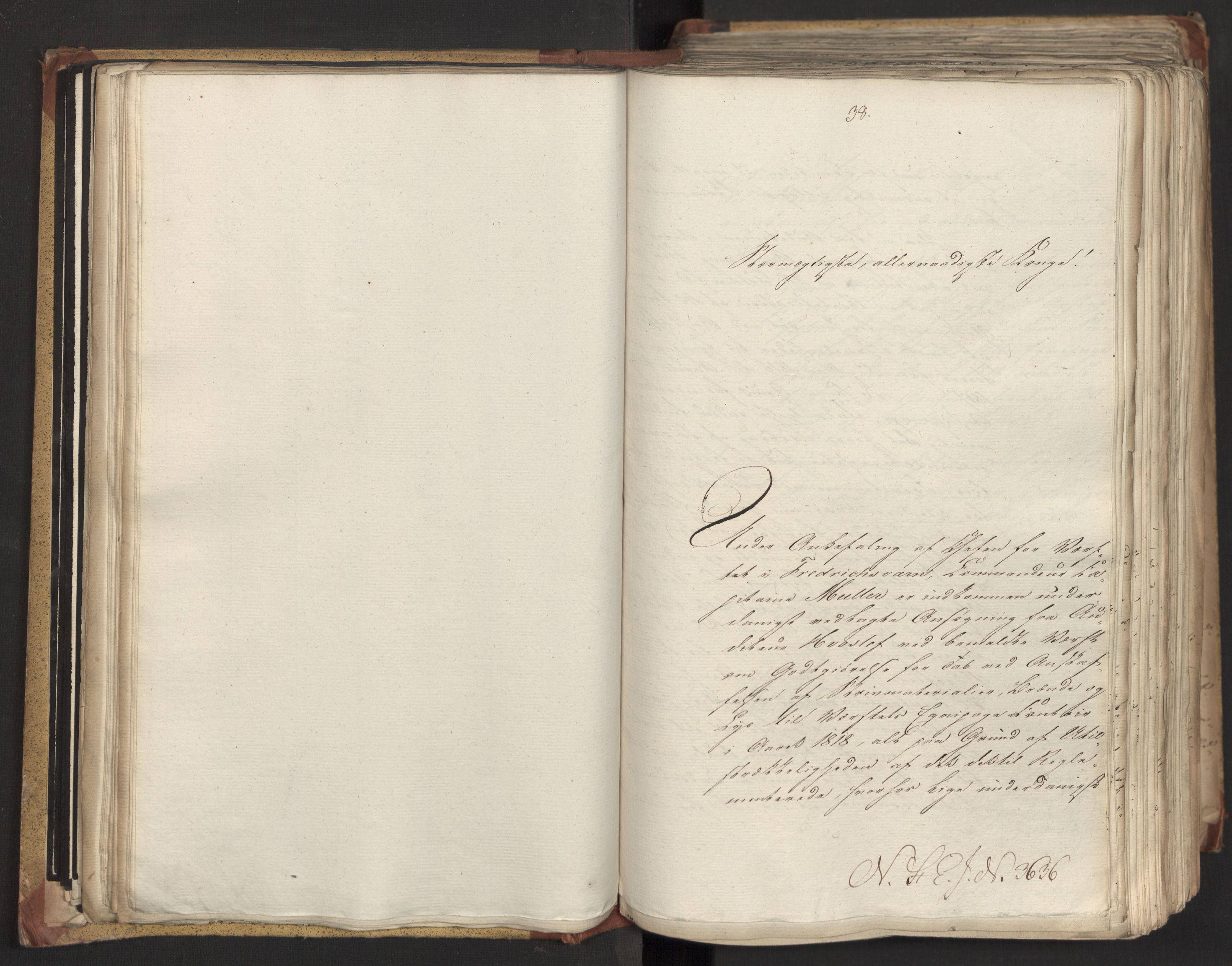 Statsrådsavdelingen i Stockholm, AV/RA-S-1003/D/Da/L0018: Regjeringsinnstillinger nr. 3599-3855, 1819, s. 89