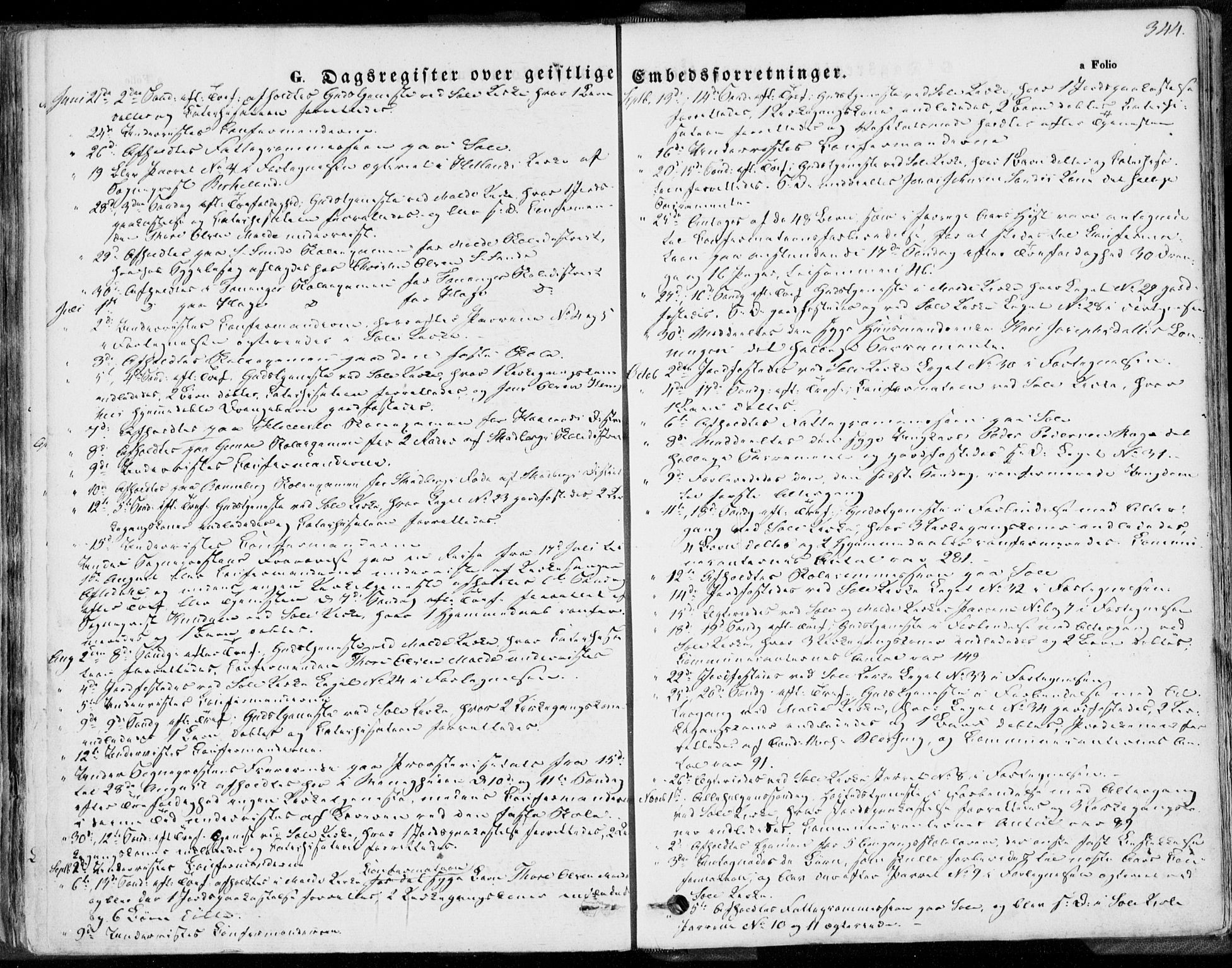 Håland sokneprestkontor, AV/SAST-A-101802/001/30BA/L0008: Ministerialbok nr. A 7.2, 1854-1870, s. 344
