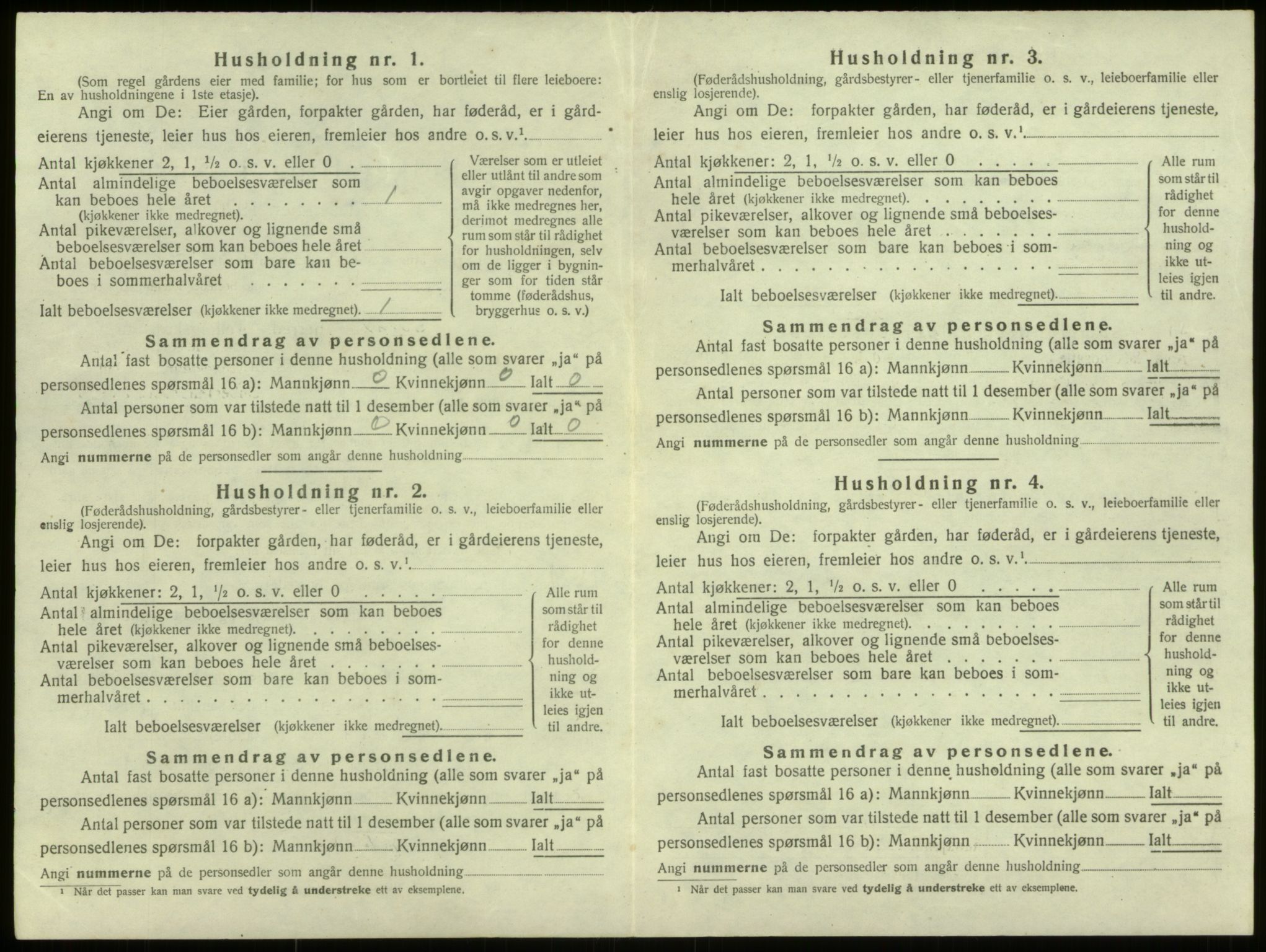 SAB, Folketelling 1920 for 1441 Selje herred, 1920, s. 617