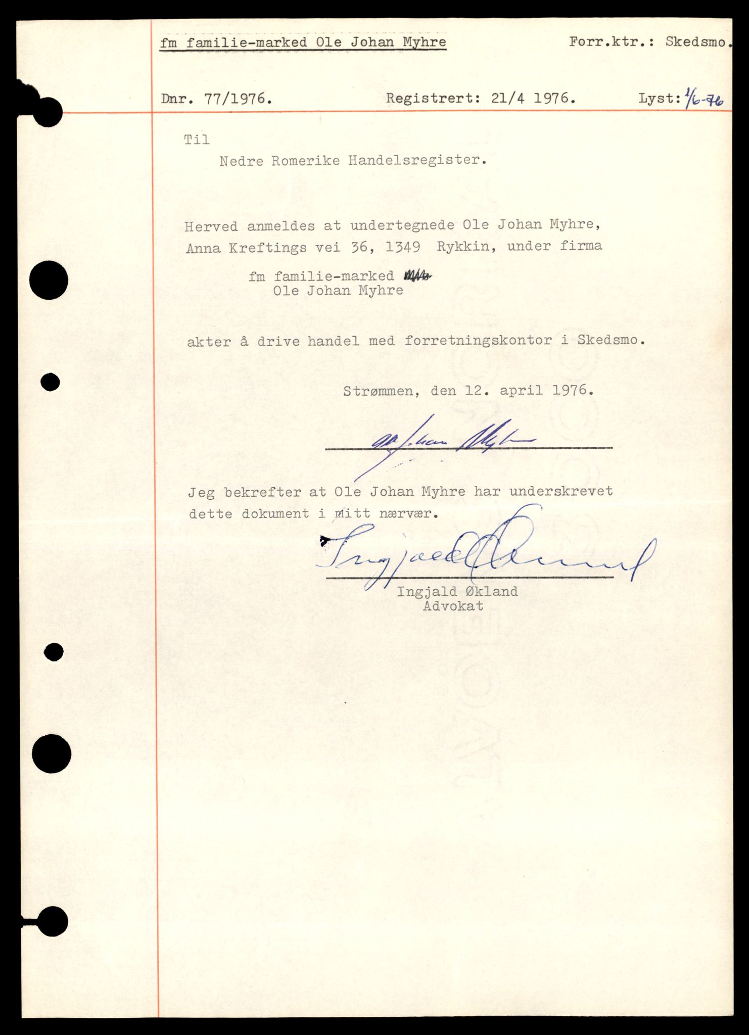 Nedre Romerike sorenskriveri, SAT/A-10469/K/Ke/Kea/L0007: Enkeltmannsforetak, aksjeselskap og andelslag, Fm - Gau, 1944-1989