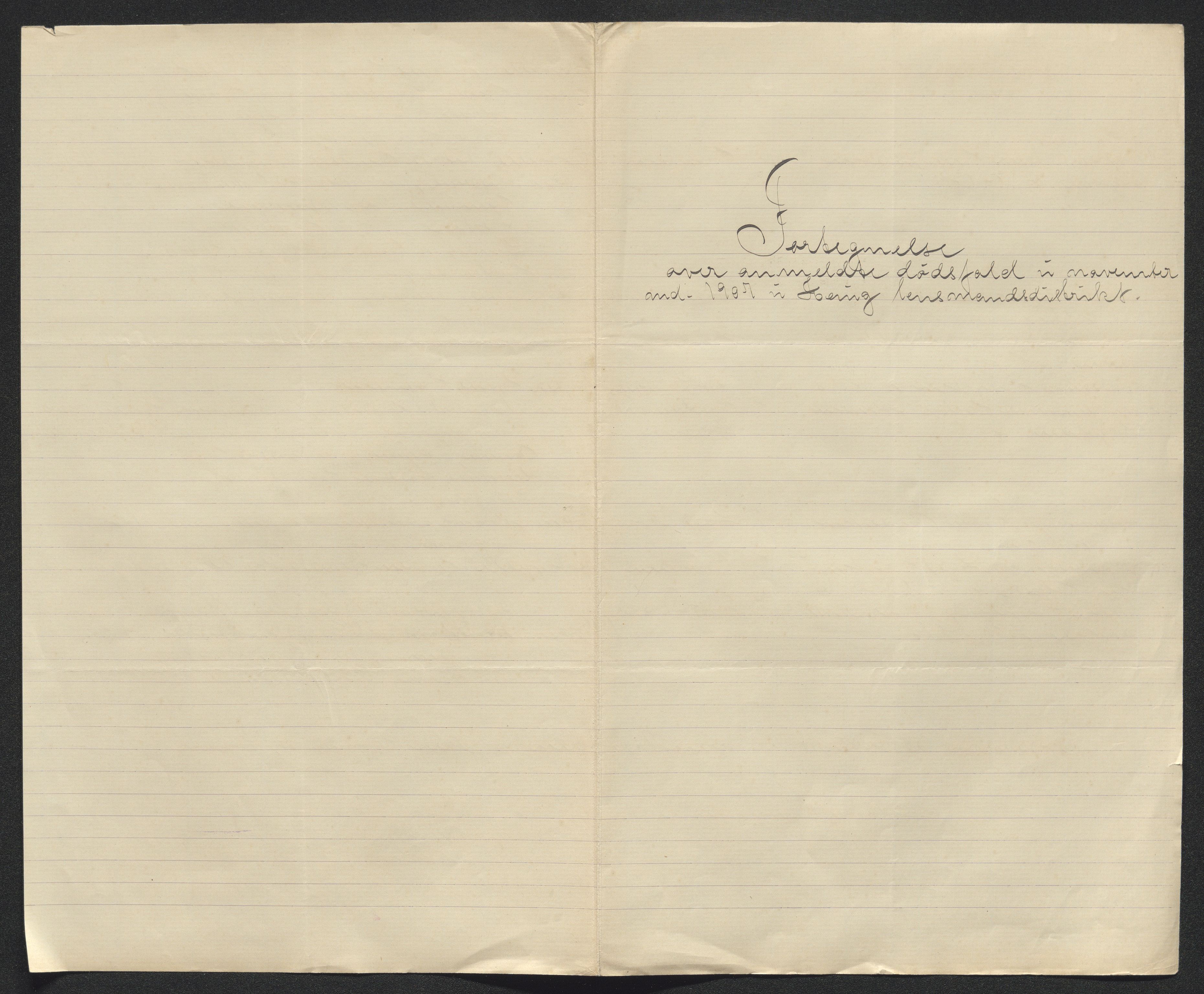 Eiker, Modum og Sigdal sorenskriveri, AV/SAKO-A-123/H/Ha/Hab/L0032: Dødsfallsmeldinger, 1907-1908, s. 63