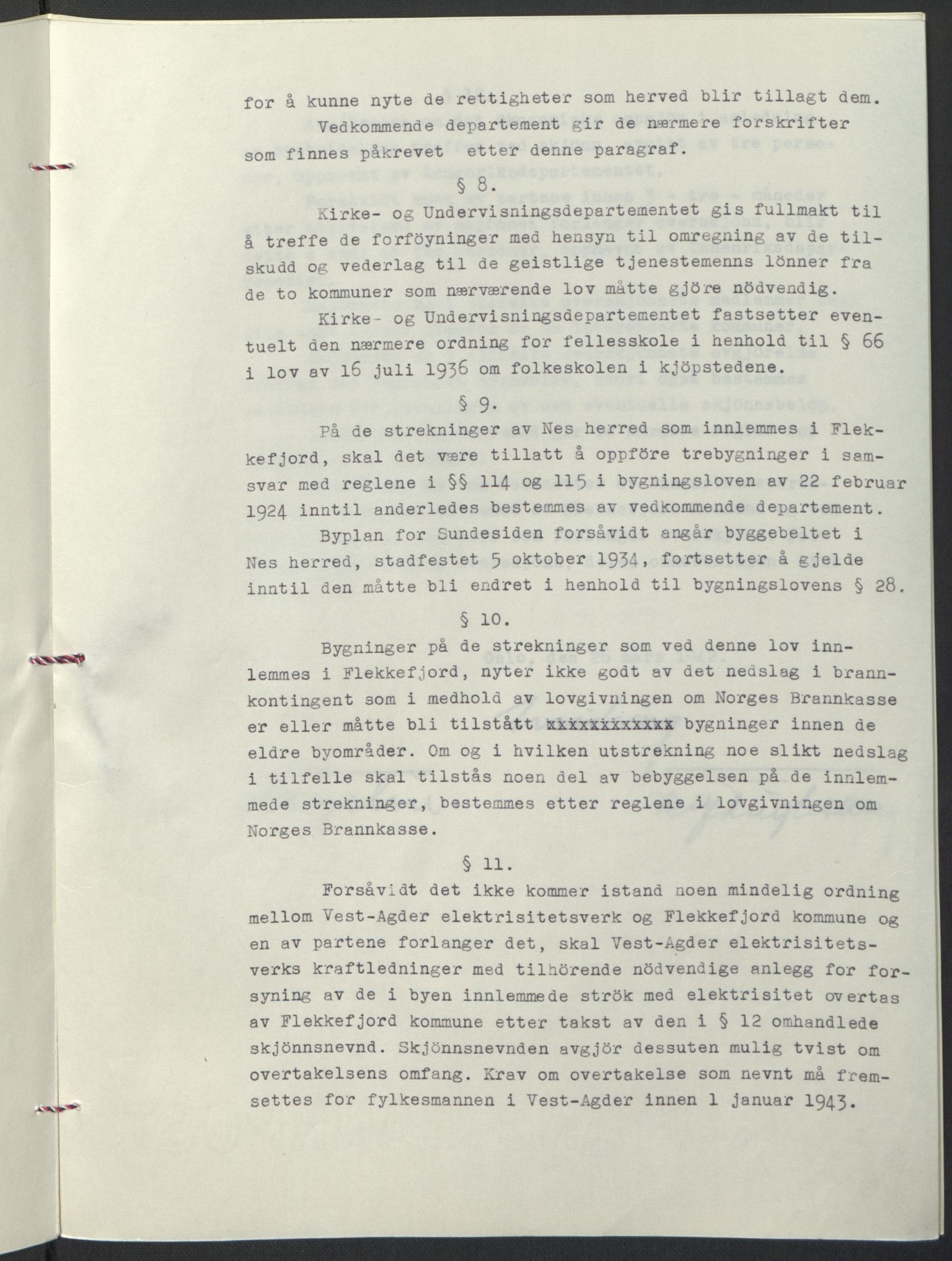 NS-administrasjonen 1940-1945 (Statsrådsekretariatet, de kommisariske statsråder mm), RA/S-4279/D/Db/L0097: Lover I, 1942, s. 221
