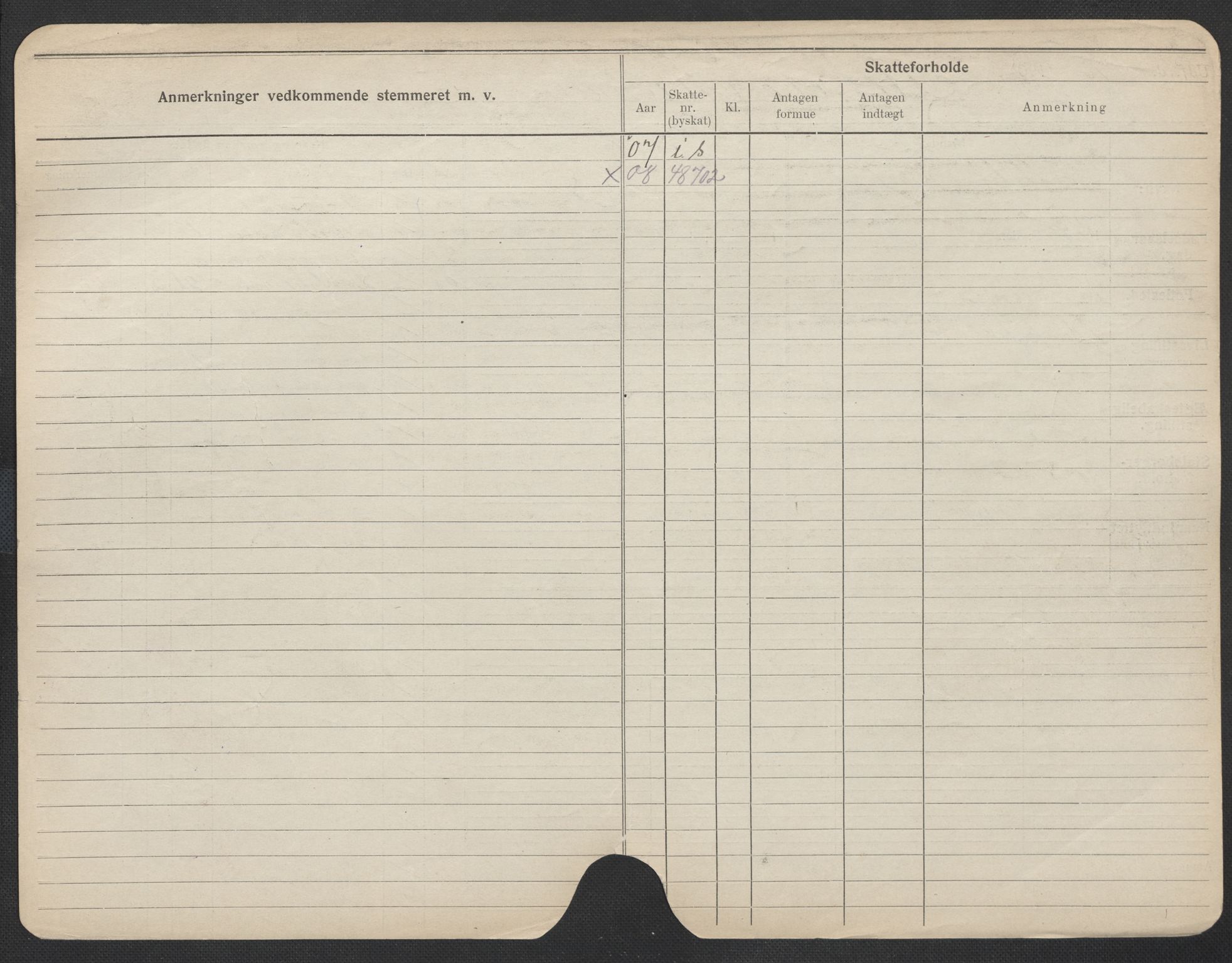 Oslo folkeregister, Registerkort, SAO/A-11715/F/Fa/Fac/L0010: Menn, 1906-1914, s. 450b