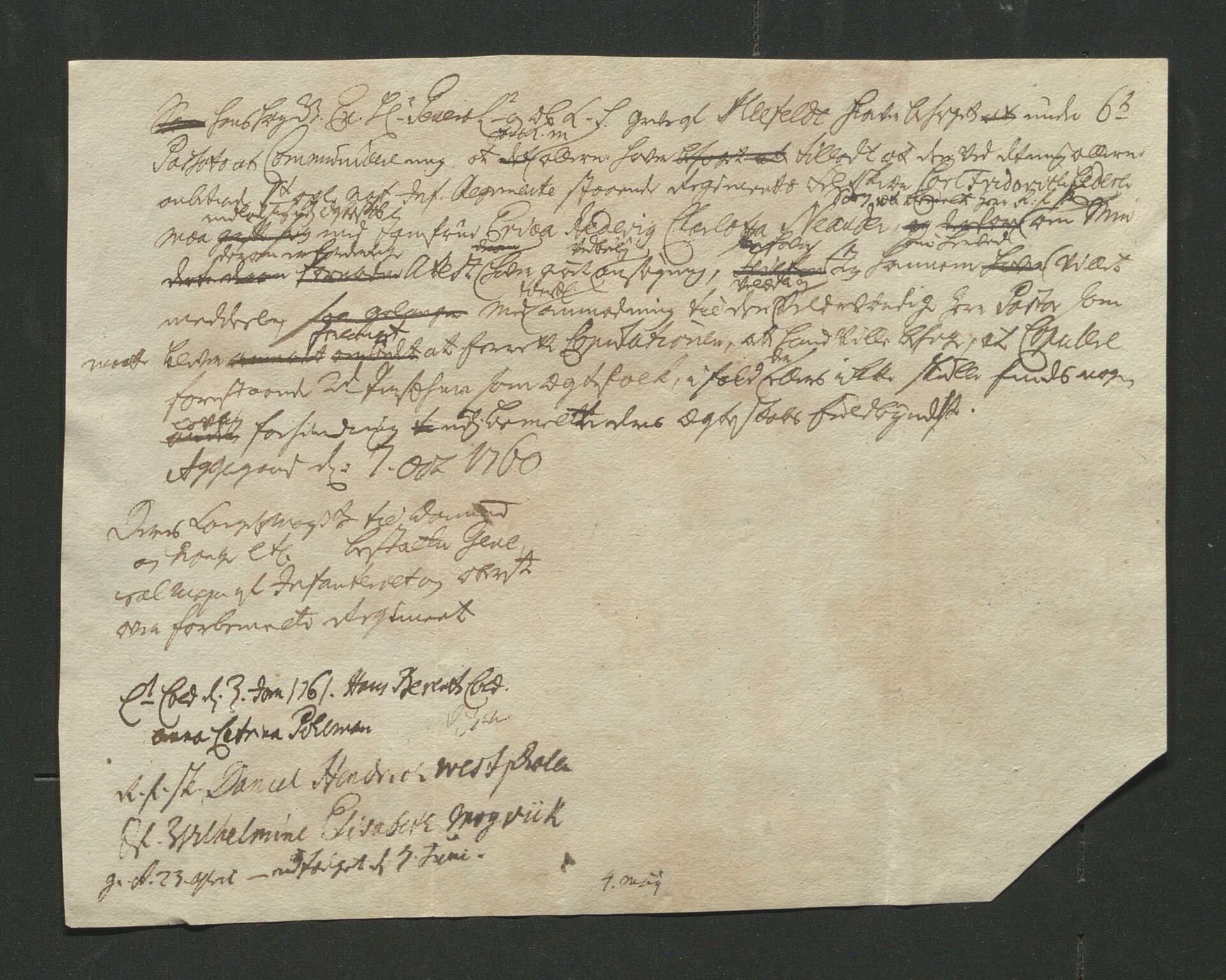 Åker i Vang, Hedmark, og familien Todderud, AV/SAH-ARK-010/J/Jc/L0002: Korrespondanse, 1753-1762, s. 341