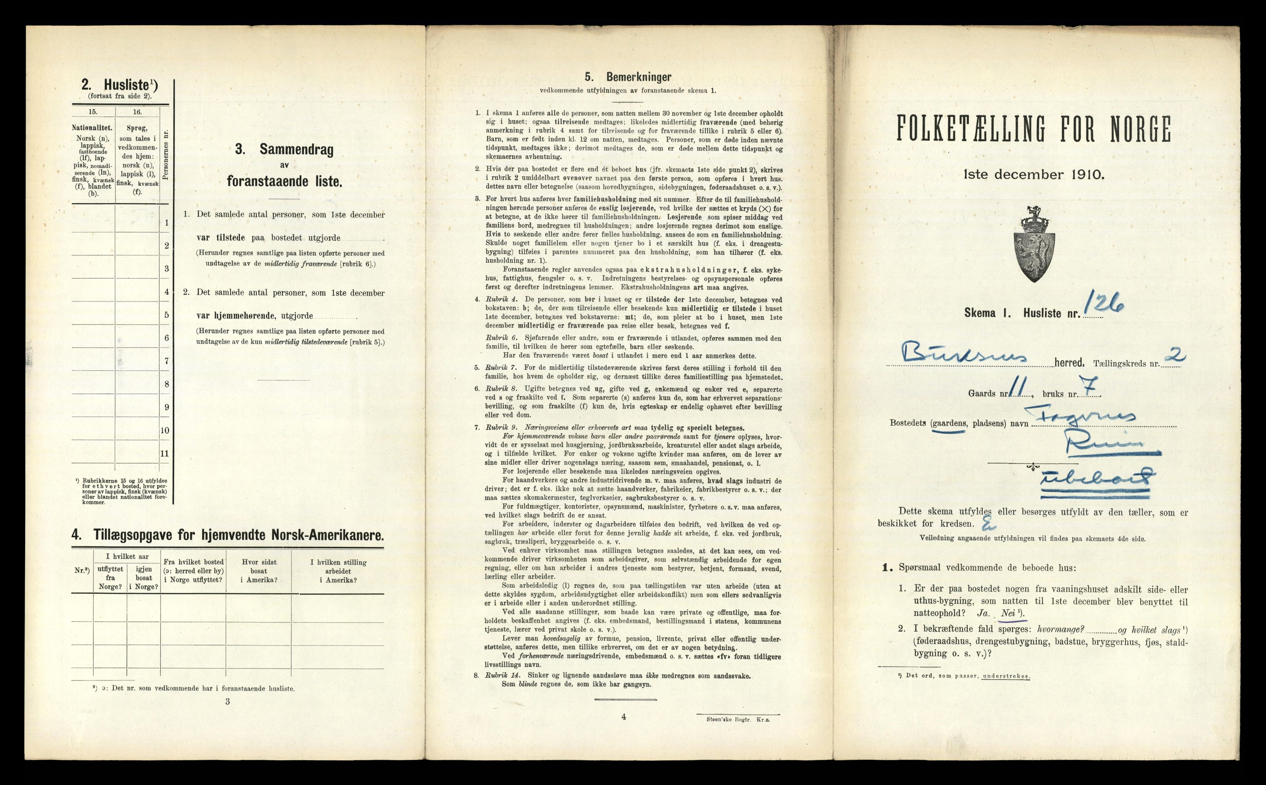 RA, Folketelling 1910 for 1860 Buksnes herred, 1910, s. 394
