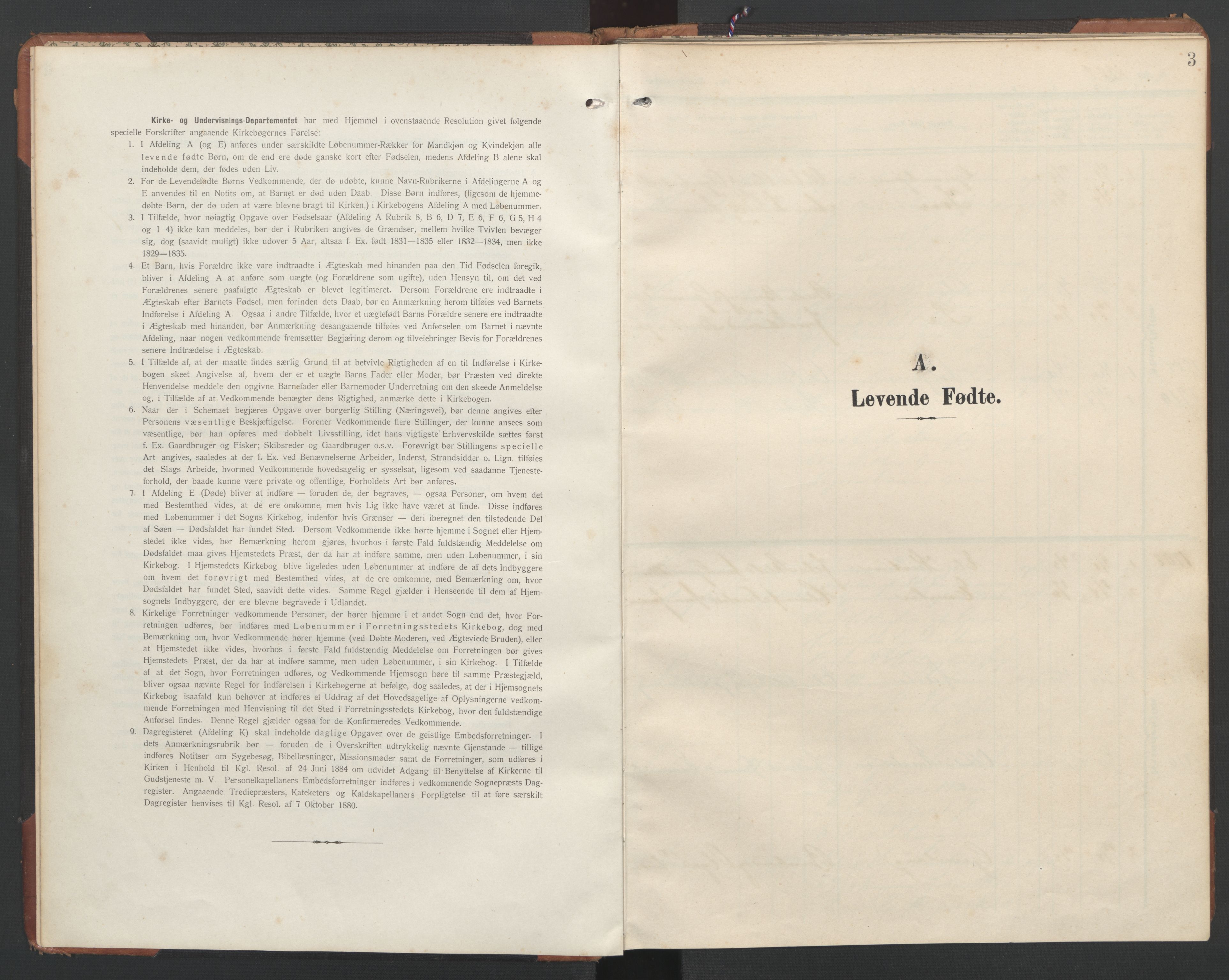 Ministerialprotokoller, klokkerbøker og fødselsregistre - Nord-Trøndelag, SAT/A-1458/748/L0465: Klokkerbok nr. 748C01, 1908-1960, s. 3