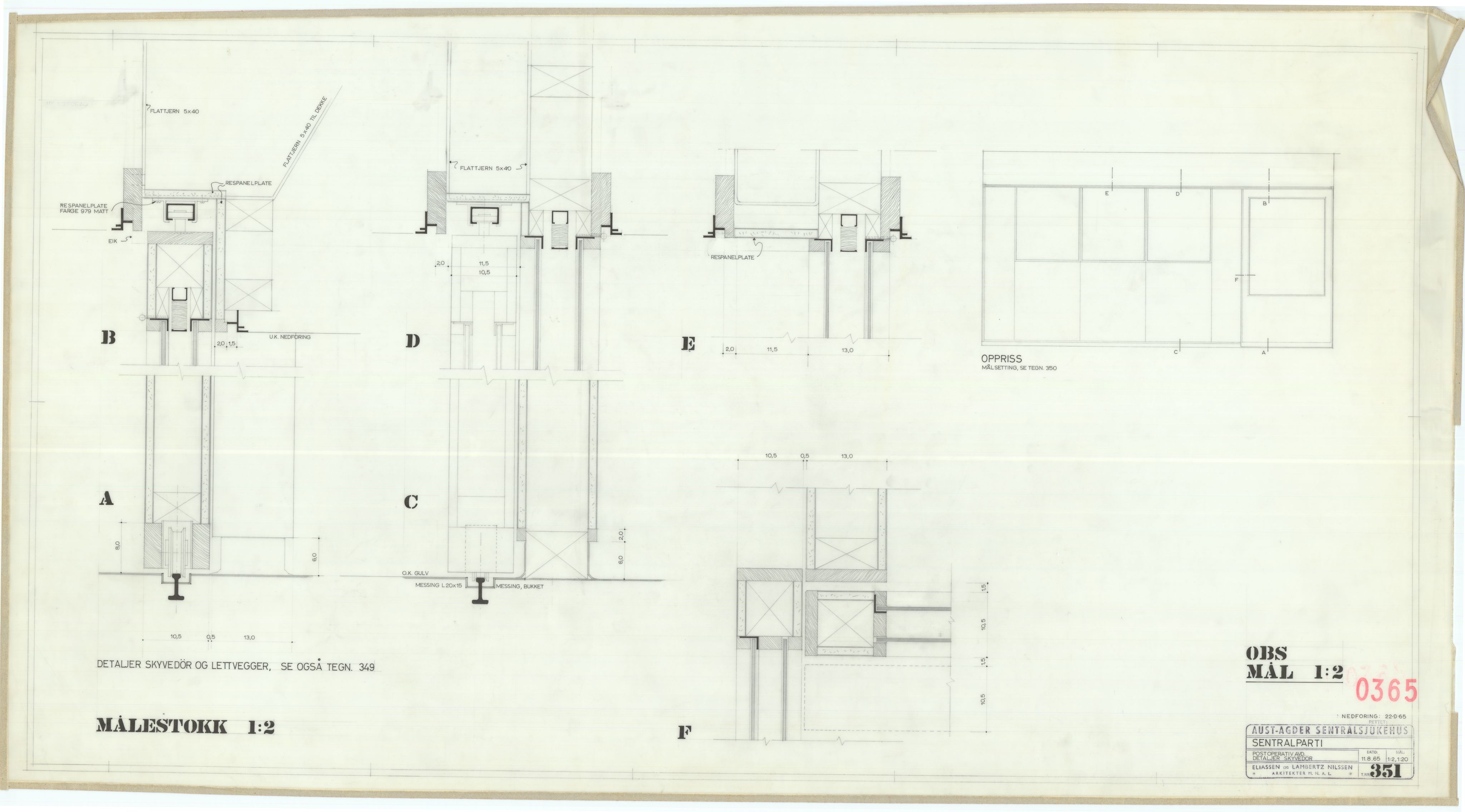 Eliassen og Lambertz-Nilssen Arkitekter, AAKS/PA-2983/T/T01/L0005: Tegningskogger 0365, 1960-1966, s. 27