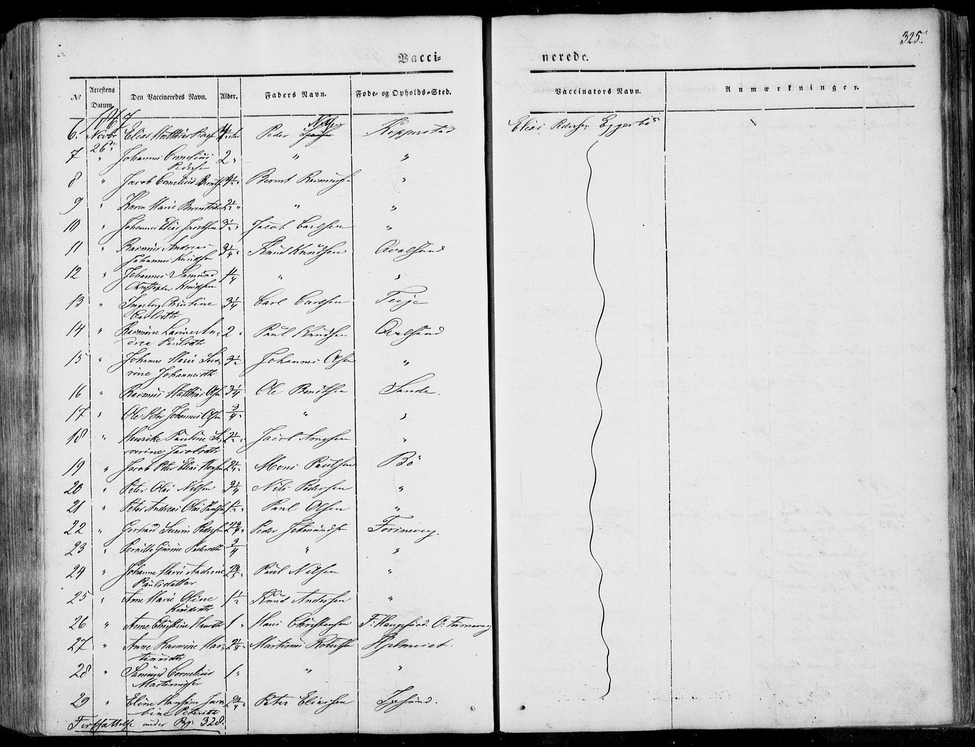 Ministerialprotokoller, klokkerbøker og fødselsregistre - Møre og Romsdal, AV/SAT-A-1454/507/L0070: Ministerialbok nr. 507A05, 1842-1873, s. 325