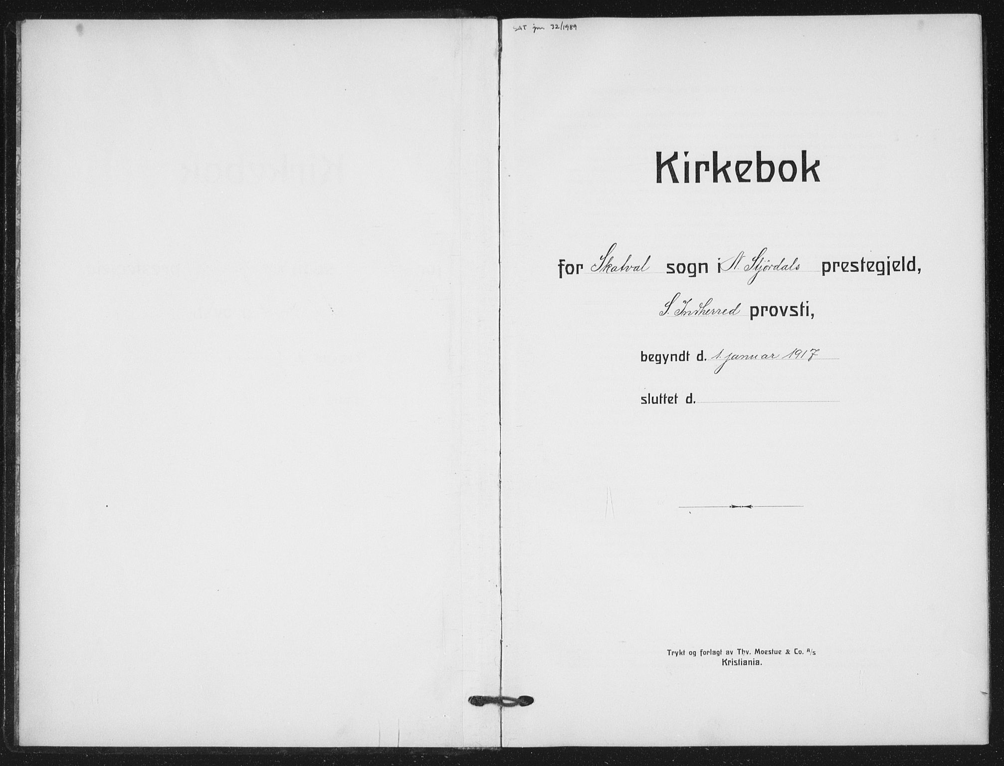 Ministerialprotokoller, klokkerbøker og fødselsregistre - Nord-Trøndelag, SAT/A-1458/712/L0104: Klokkerbok nr. 712C02, 1917-1939