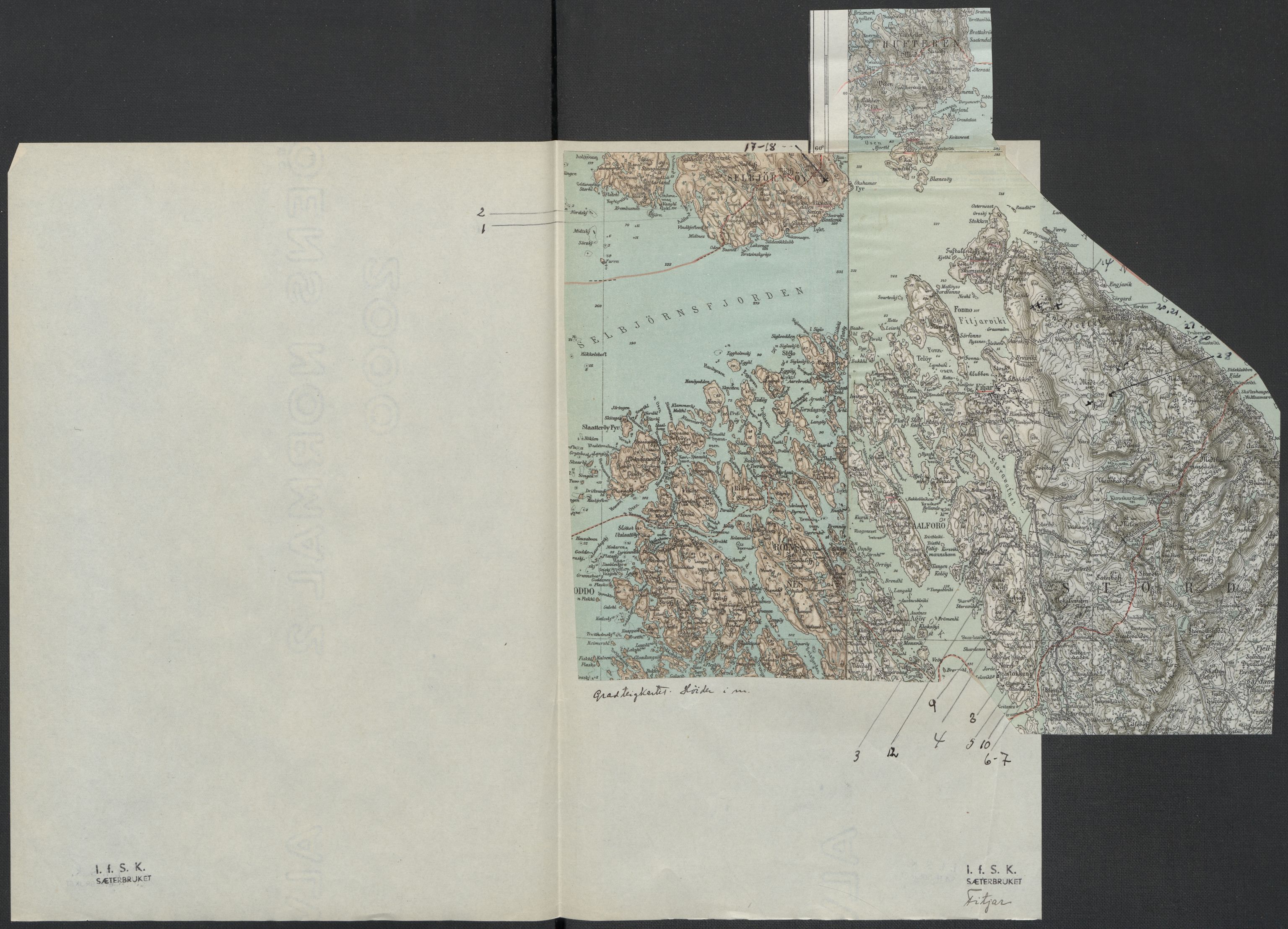 Instituttet for sammenlignende kulturforskning, AV/RA-PA-0424/F/Fc/L0009/0003: Eske B9: / Hordaland (perm XXIV), 1933-1938