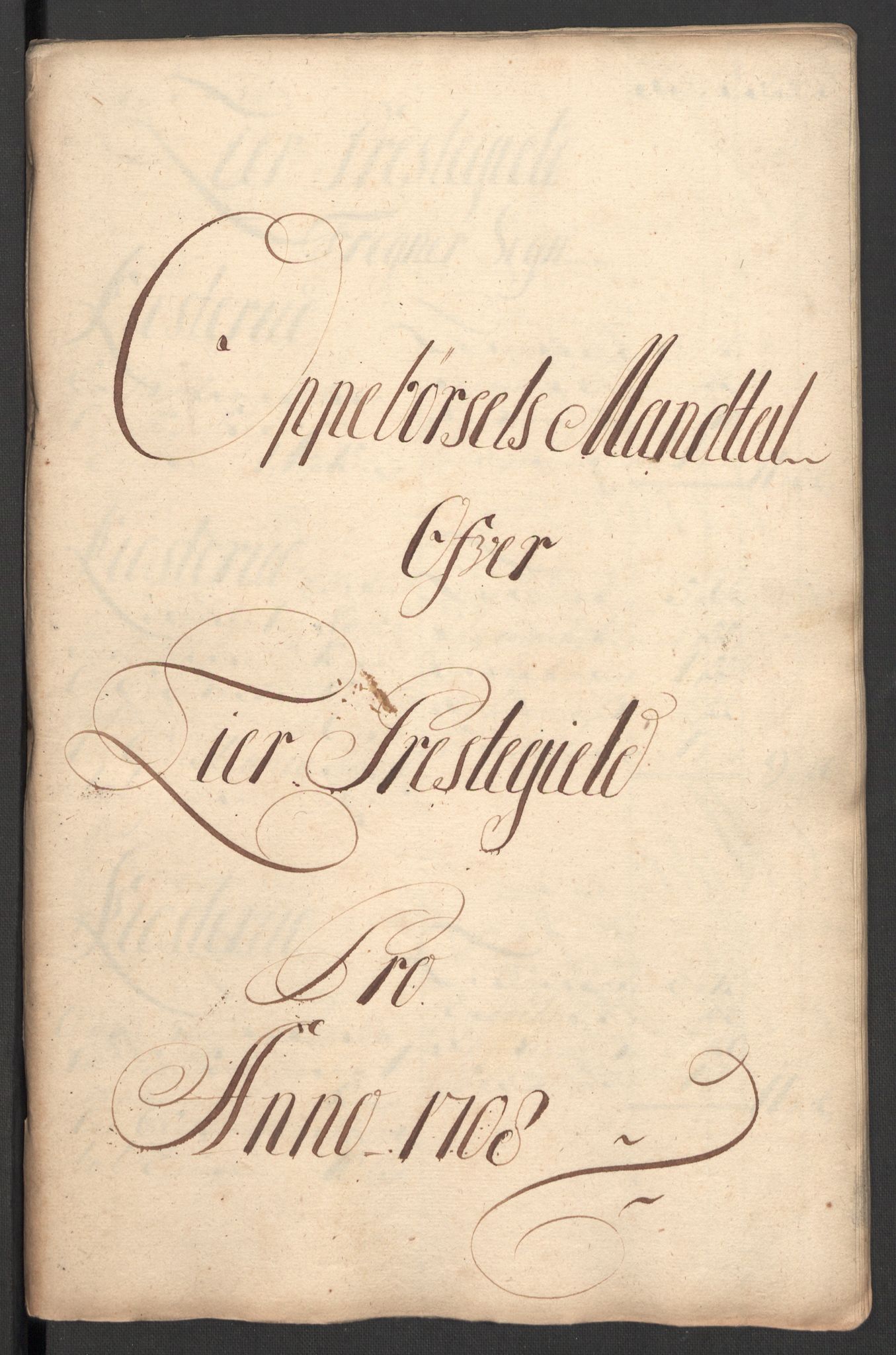 Rentekammeret inntil 1814, Reviderte regnskaper, Fogderegnskap, RA/EA-4092/R31/L1702: Fogderegnskap Hurum, Røyken, Eiker, Lier og Buskerud, 1708, s. 64