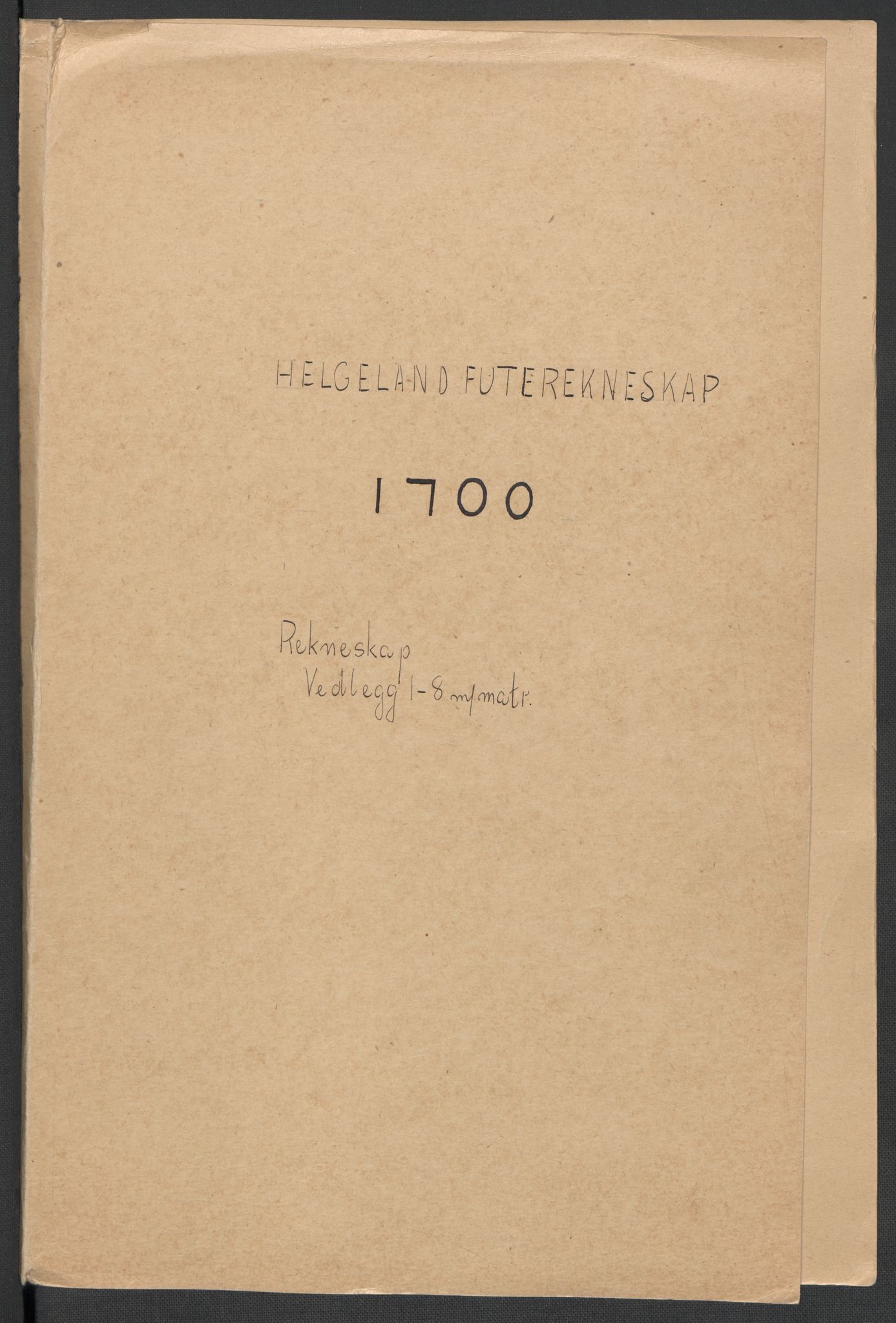 Rentekammeret inntil 1814, Reviderte regnskaper, Fogderegnskap, AV/RA-EA-4092/R65/L4507: Fogderegnskap Helgeland, 1699-1701, s. 166