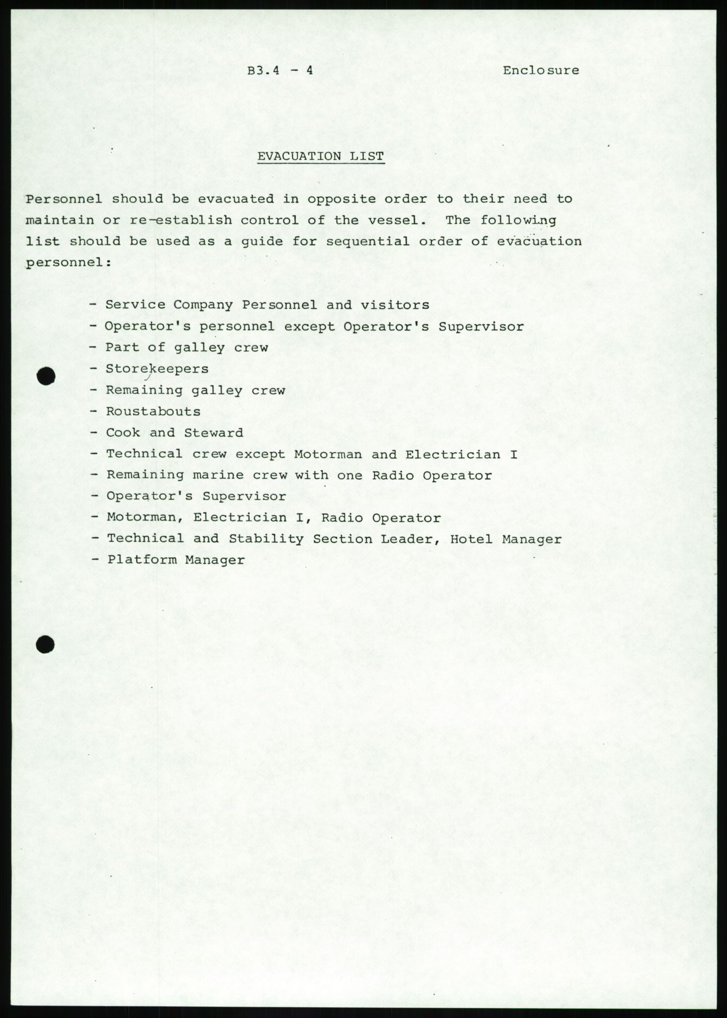 Justisdepartementet, Granskningskommisjonen ved Alexander Kielland-ulykken 27.3.1980, AV/RA-S-1165/D/L0016: O Beredskapsplaner (Doku.liste + O1-O3 av 3), 1980-1981, s. 390
