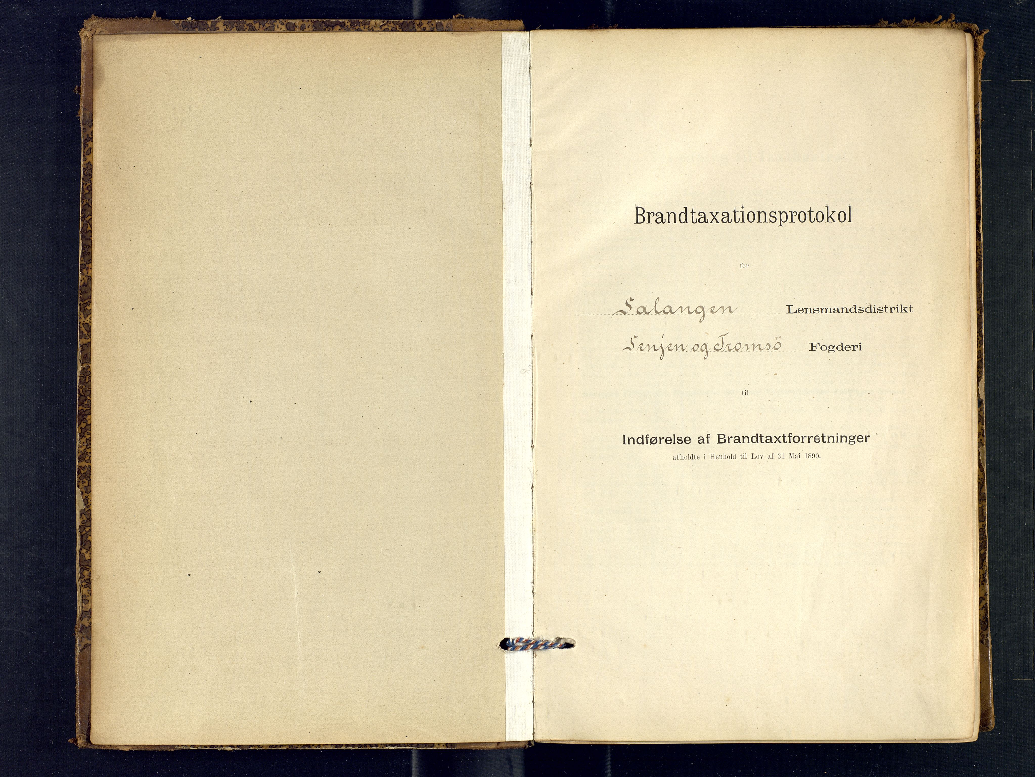 Salangen lensmannskontor, AV/SATØ-SATO-97/Fo/L0119: Branntakstprotokoller, 1898-1904