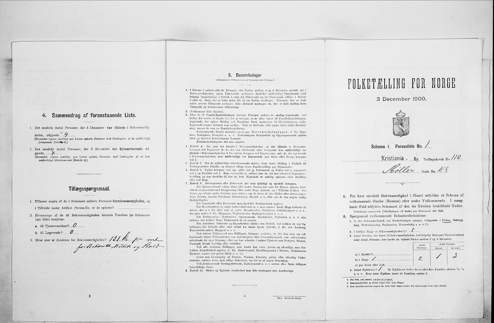 SAO, Folketelling 1900 for 0301 Kristiania kjøpstad, 1900, s. 62387