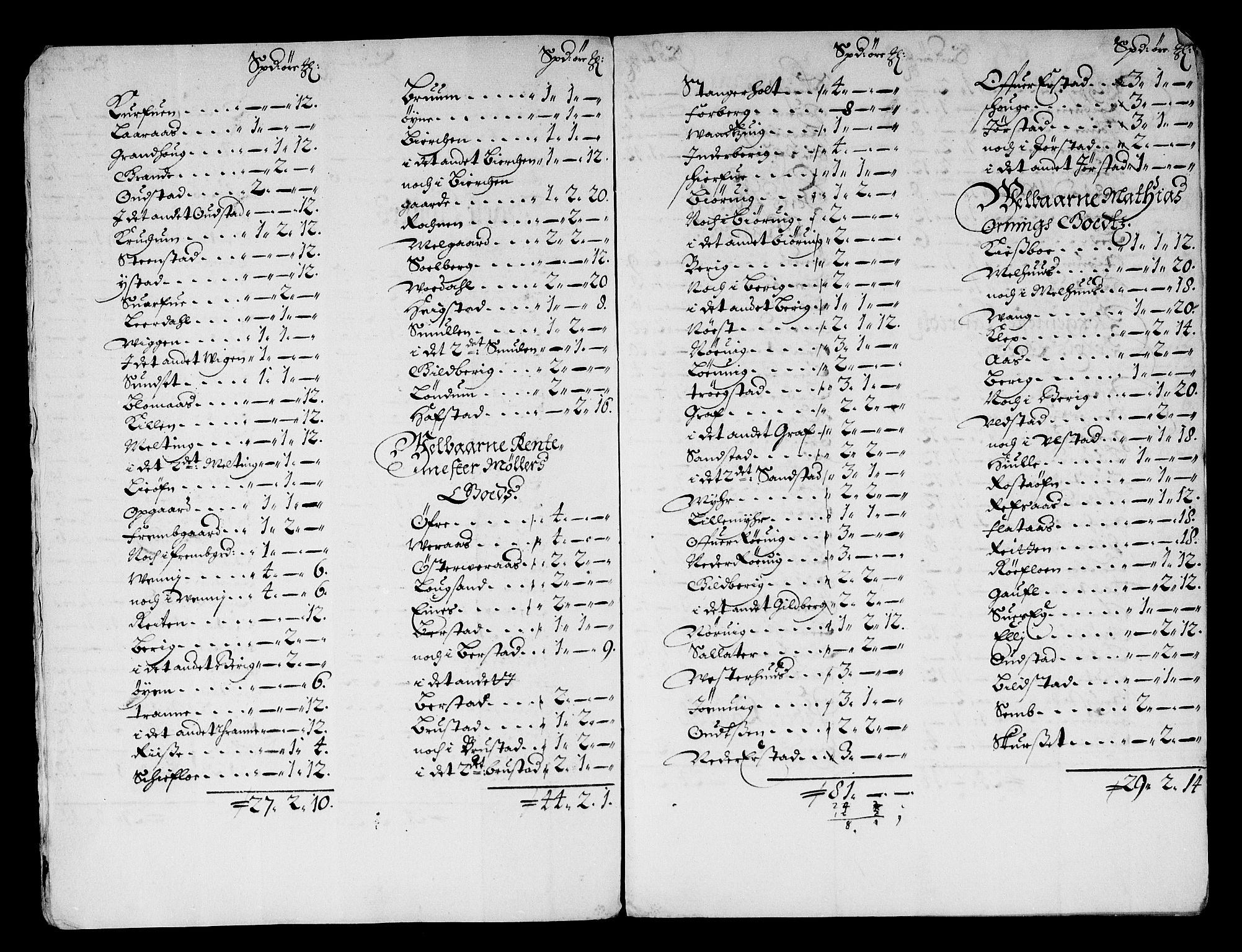 Rentekammeret inntil 1814, Reviderte regnskaper, Stiftamtstueregnskaper, Trondheim stiftamt og Nordland amt, RA/EA-6044/R/Rg/L0067: Trondheim stiftamt og Nordland amt, 1682