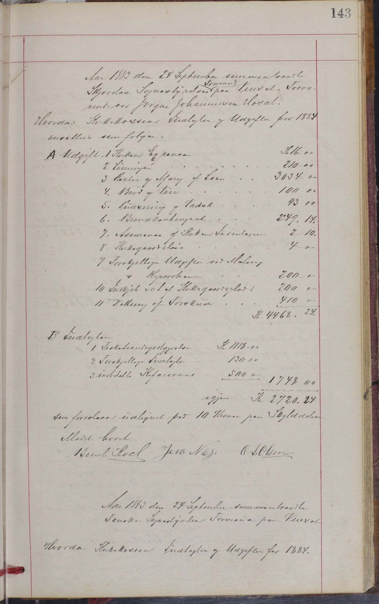 Skjerstad kommune. Formannskap, AIN/K-18421.150/100/L0002: Møtebok for Skjerstad formannskap, 1876-1889