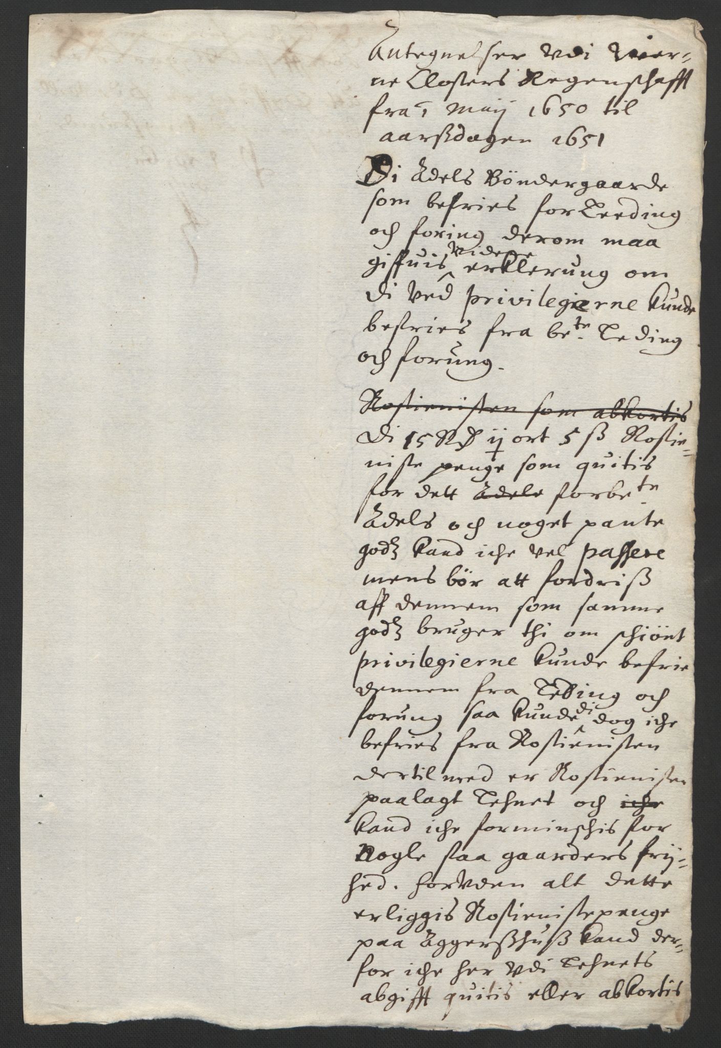 Rentekammeret inntil 1814, Reviderte regnskaper, Lensregnskaper, AV/RA-EA-5023/R/Rb/Rbg/L0008: Verne kloster len, 1618-1651