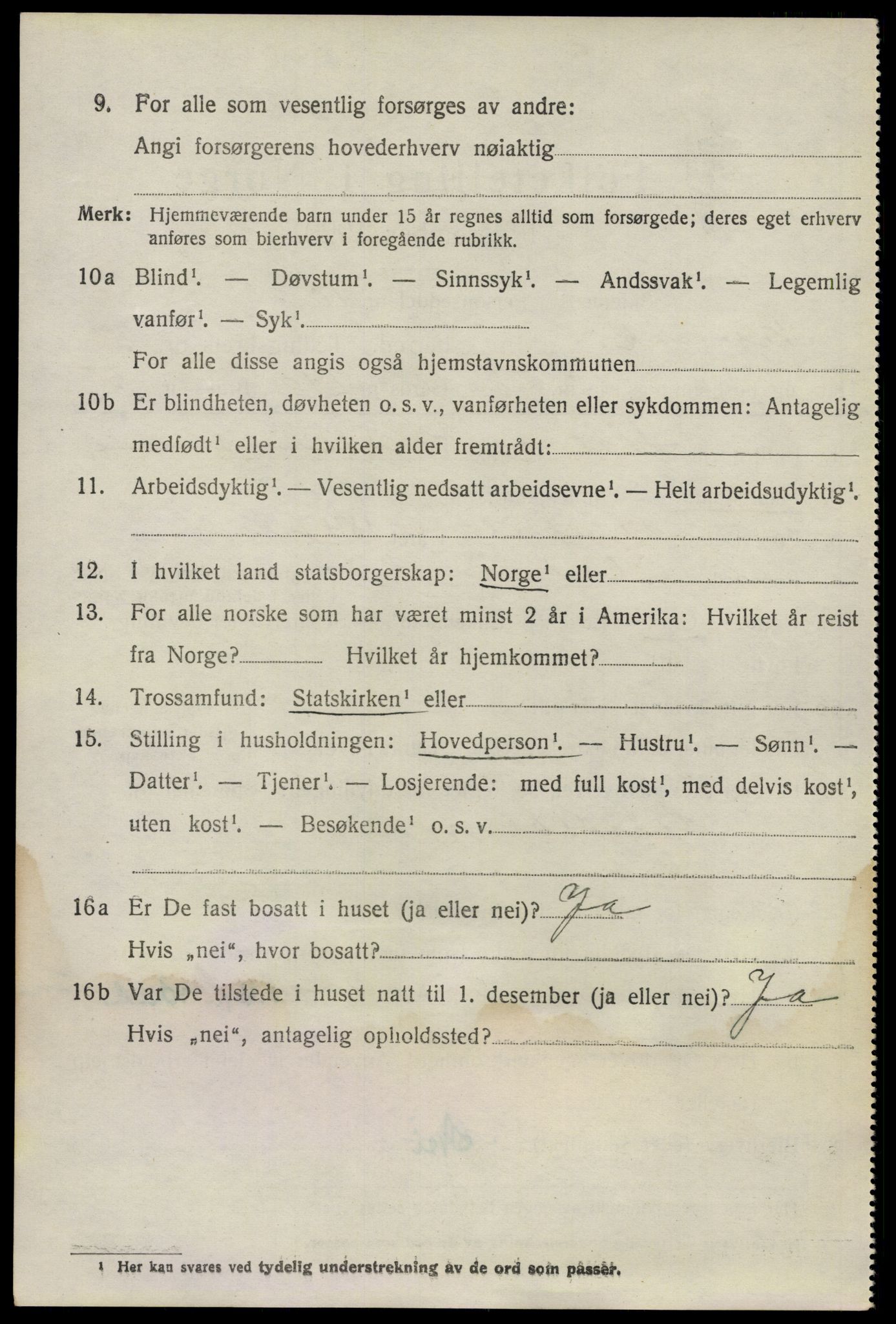 SAO, Folketelling 1920 for 0236 Nes herred, 1920, s. 6695