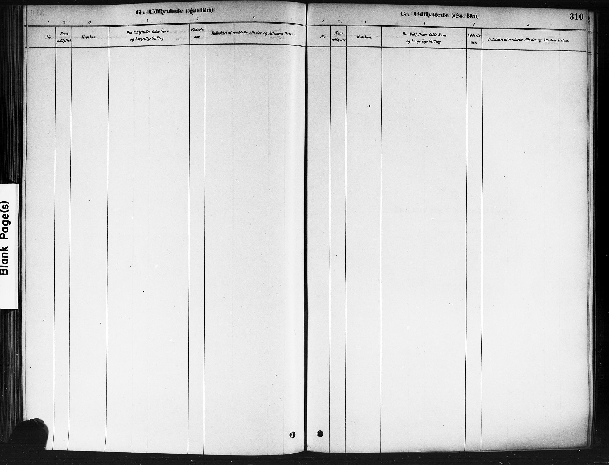 Nedre Eiker kirkebøker, SAKO/A-612/F/Fa/L0002: Ministerialbok nr. 2, 1878-1885, s. 310