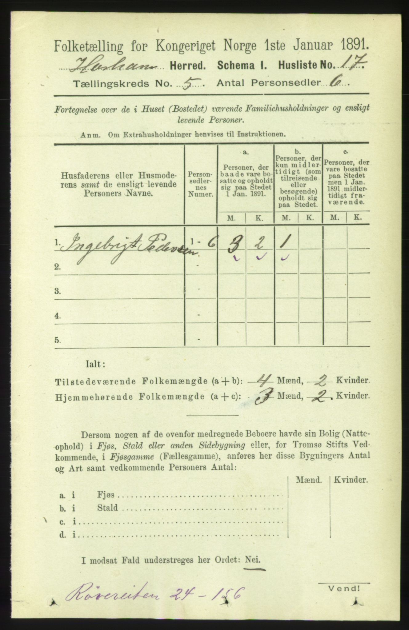 RA, Folketelling 1891 for 1534 Haram herred, 1891, s. 2347