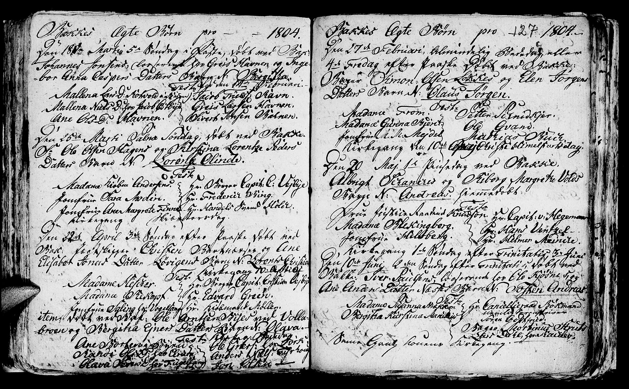 Ministerialprotokoller, klokkerbøker og fødselsregistre - Sør-Trøndelag, SAT/A-1456/604/L0218: Klokkerbok nr. 604C01, 1754-1819, s. 127