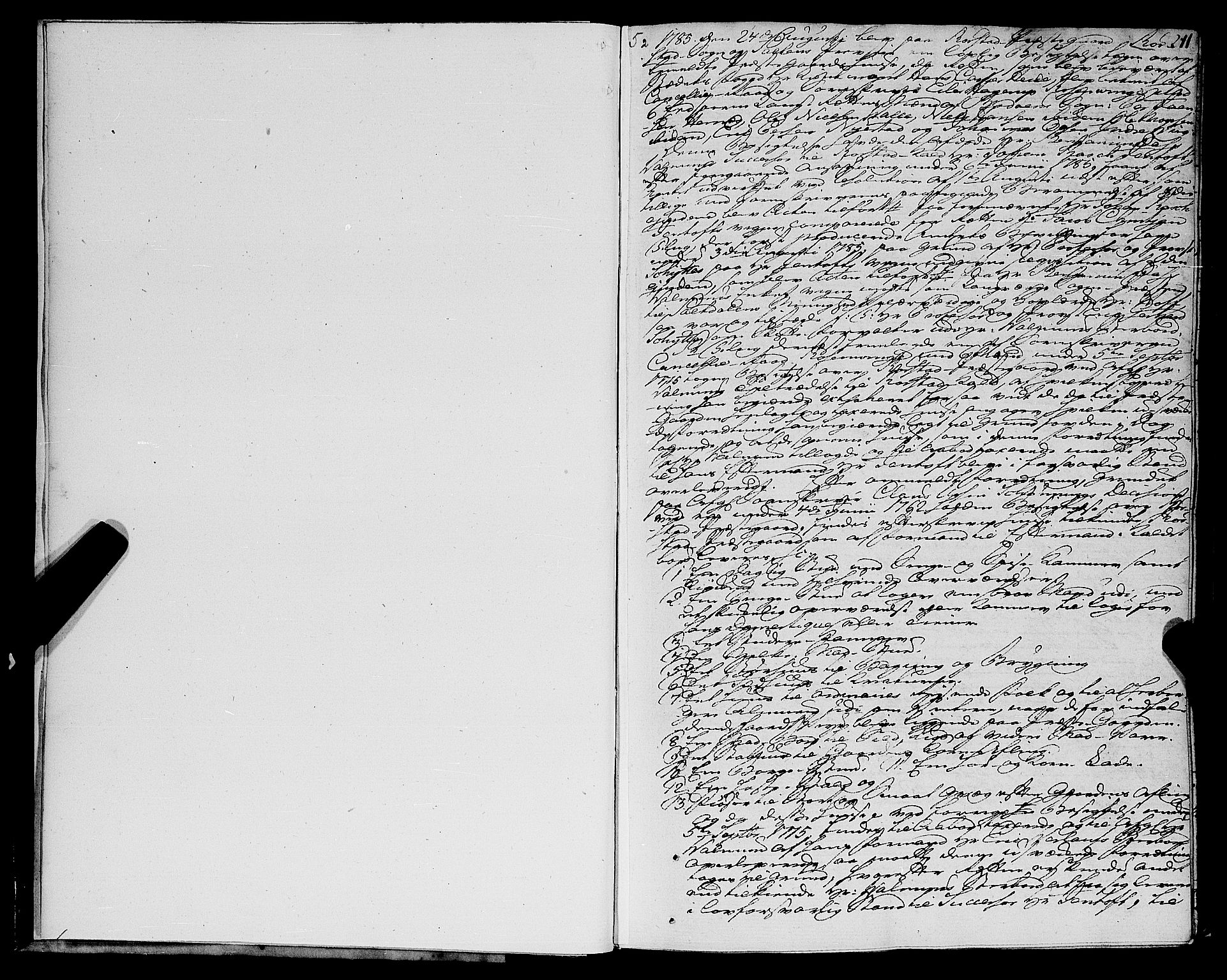 Salten sorenskriveri, AV/SAT-A-4578/1/1/1A/L0016: Tingbok, fol. 211-433, 1785-1792, s. 210b-211a