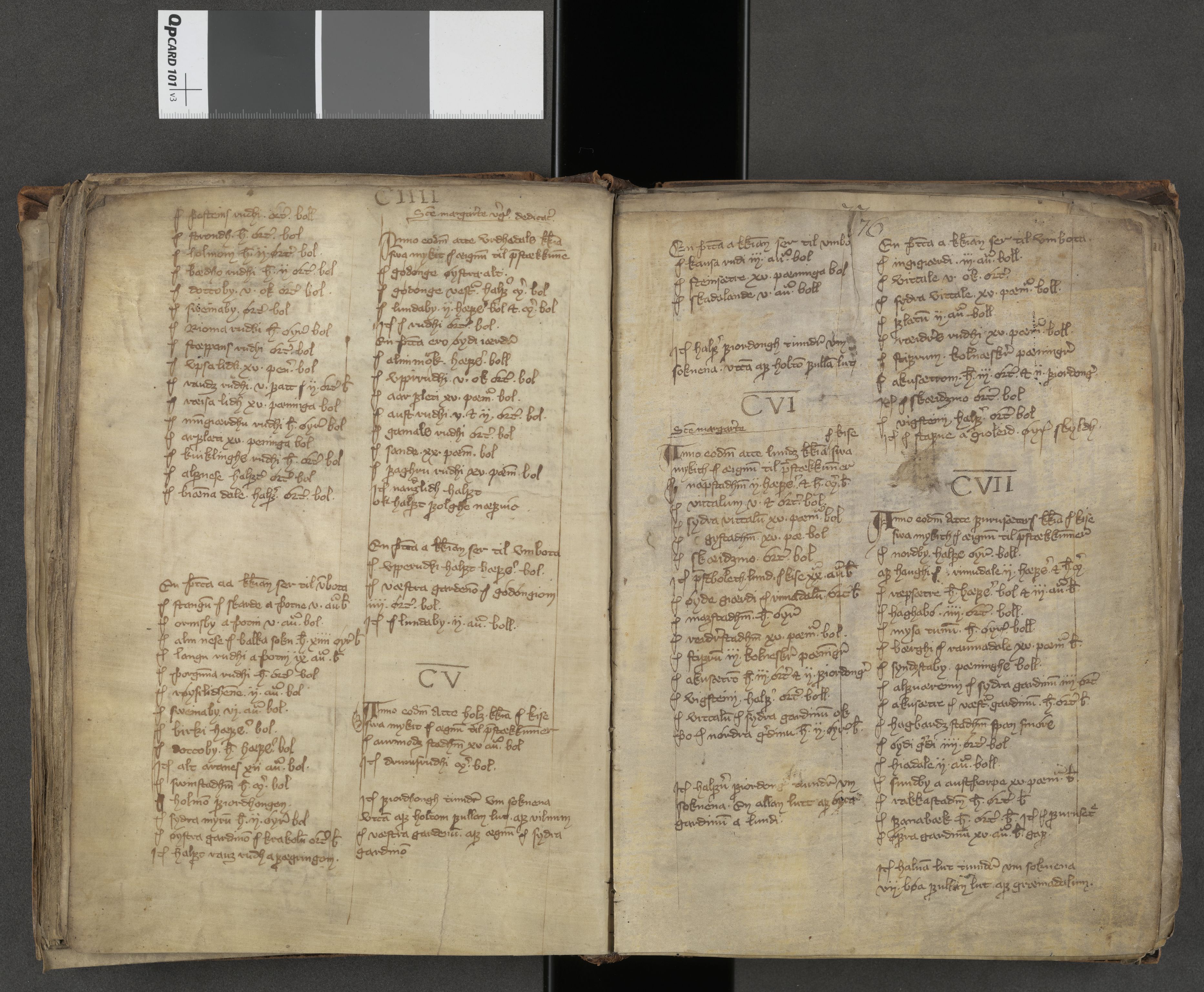 Riksarkivets diplomsamling, AV/RA-EA-5965/F05/L0242: NRA AM 328 fol., 1390-1400, s. 75b-76a