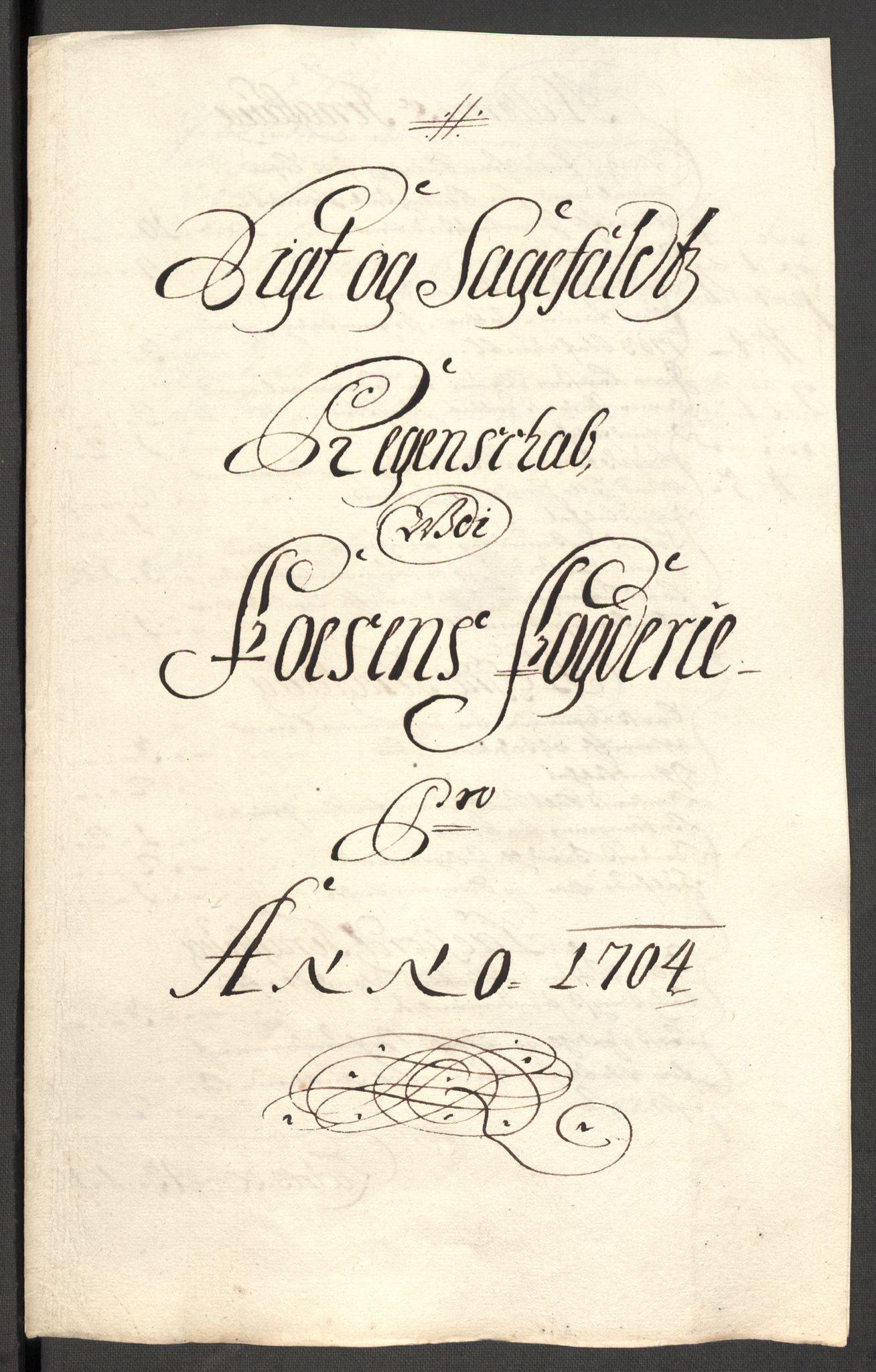 Rentekammeret inntil 1814, Reviderte regnskaper, Fogderegnskap, RA/EA-4092/R57/L3856: Fogderegnskap Fosen, 1704-1705, s. 43