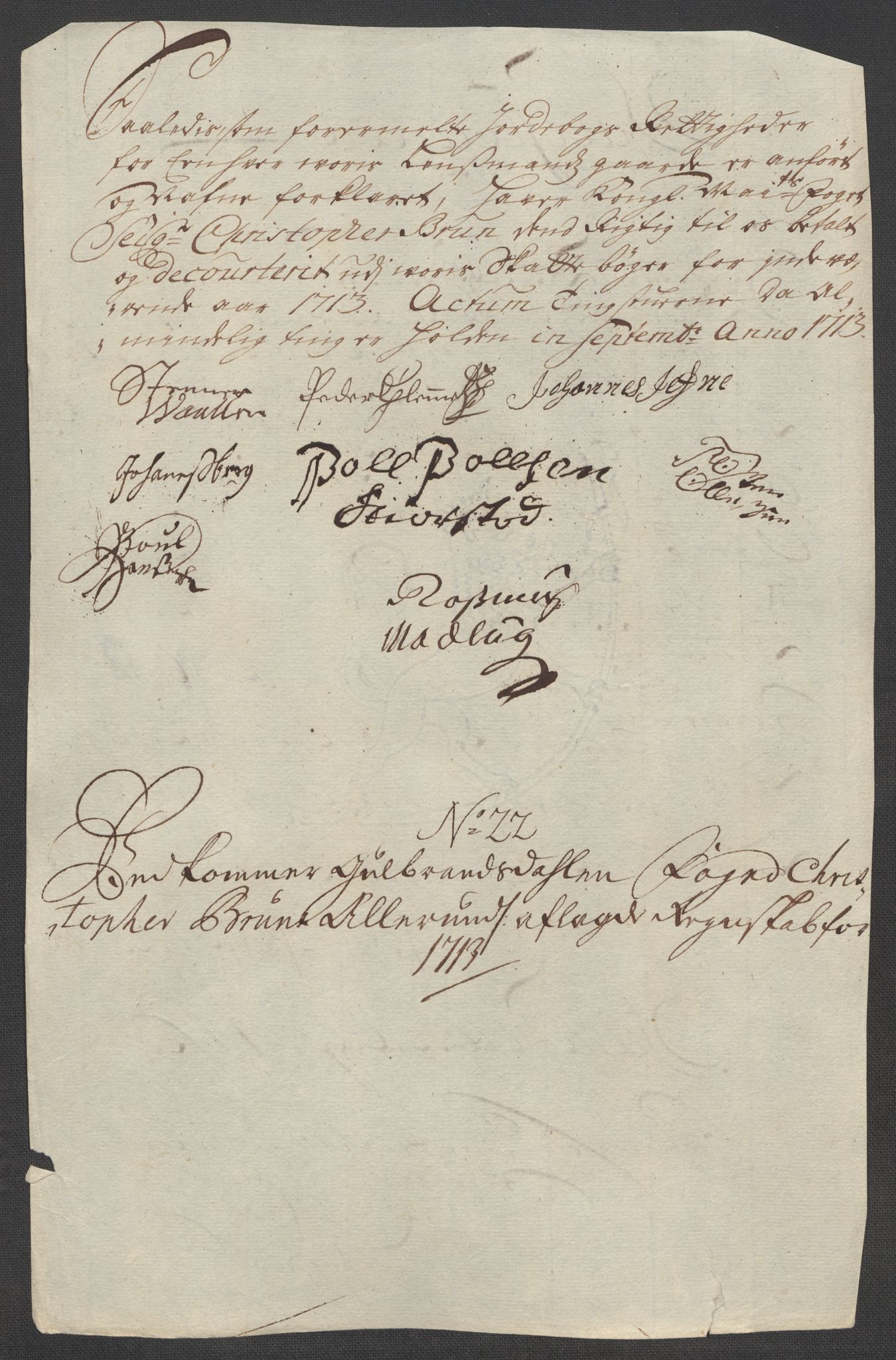Rentekammeret inntil 1814, Reviderte regnskaper, Fogderegnskap, RA/EA-4092/R17/L1182: Fogderegnskap Gudbrandsdal, 1713, s. 471