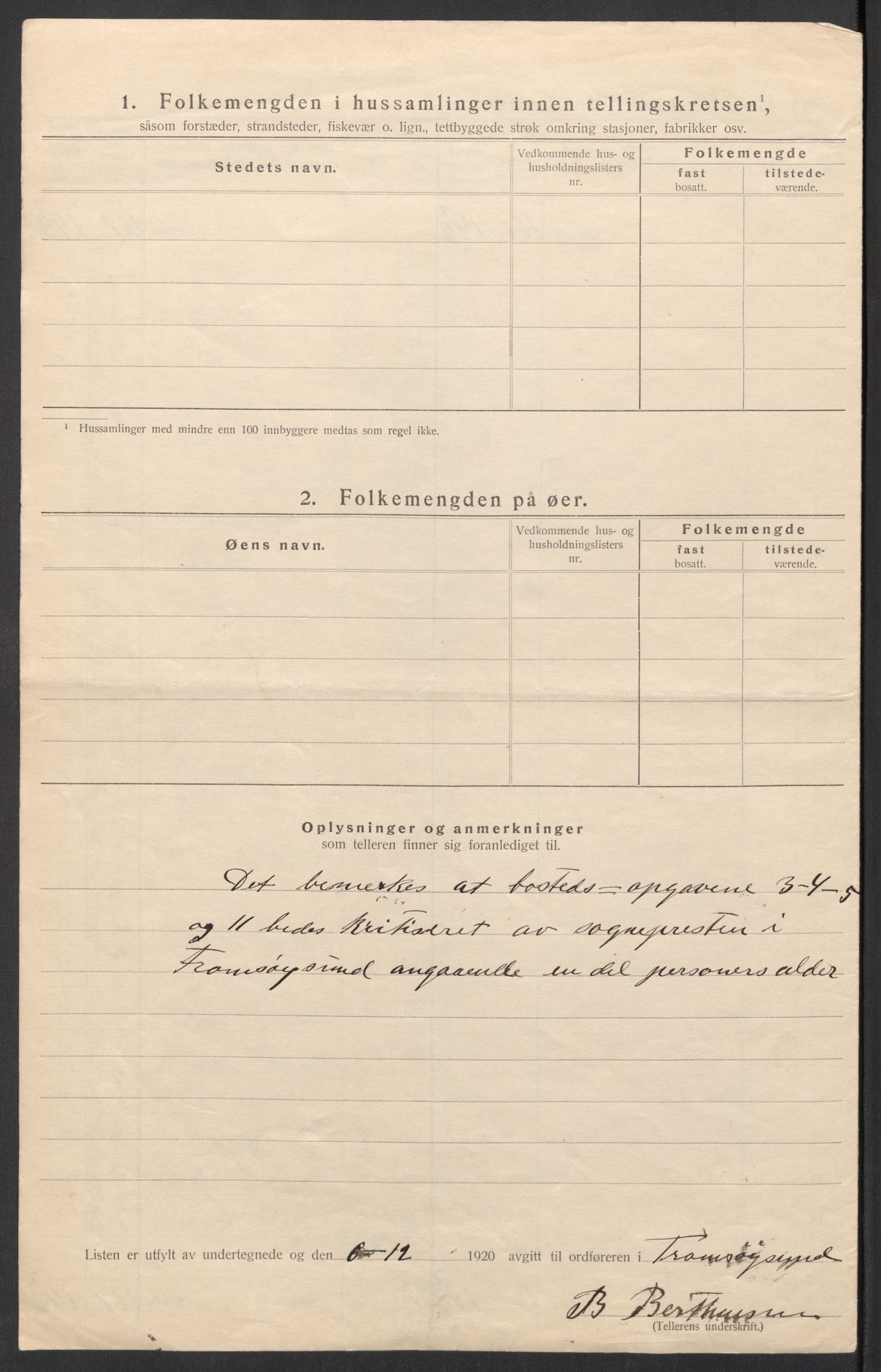SATØ, Folketelling 1920 for 1934 Tromsøysund herred, 1920, s. 12