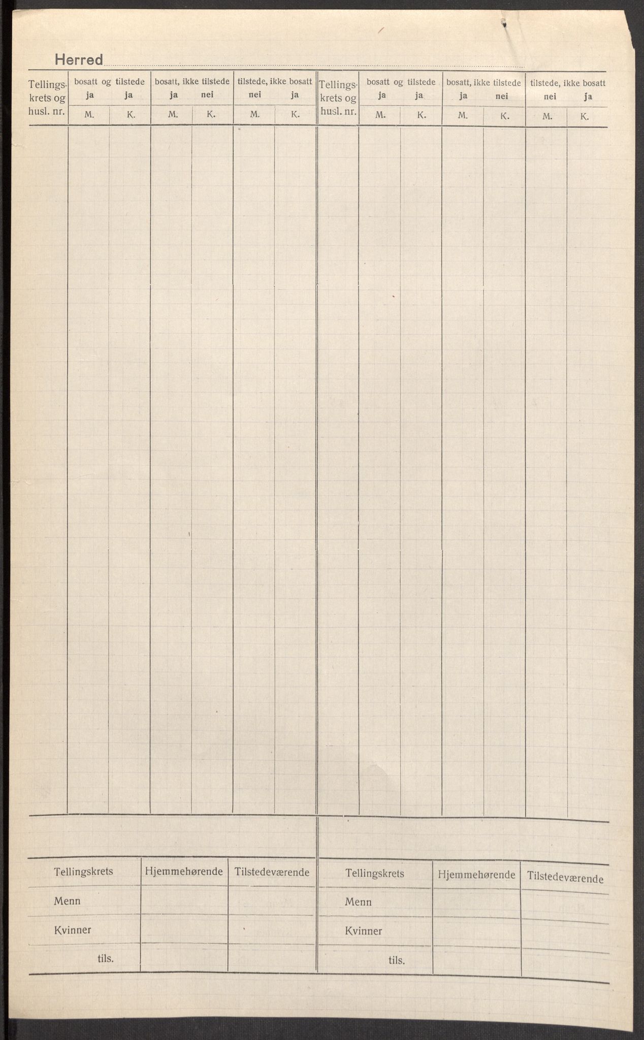 SAST, Folketelling 1920 for 1123 Høyland herred, 1920, s. 3