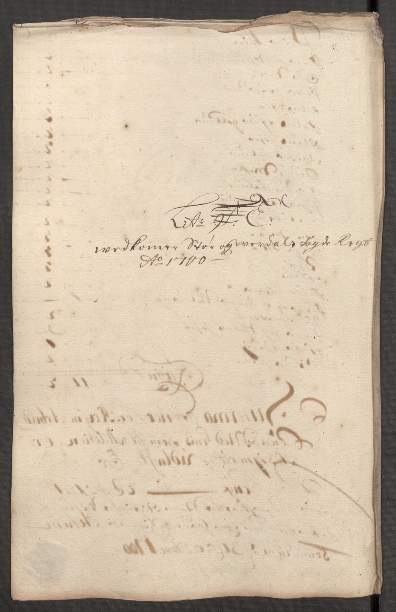 Rentekammeret inntil 1814, Reviderte regnskaper, Fogderegnskap, RA/EA-4092/R62/L4192: Fogderegnskap Stjørdal og Verdal, 1700, s. 147